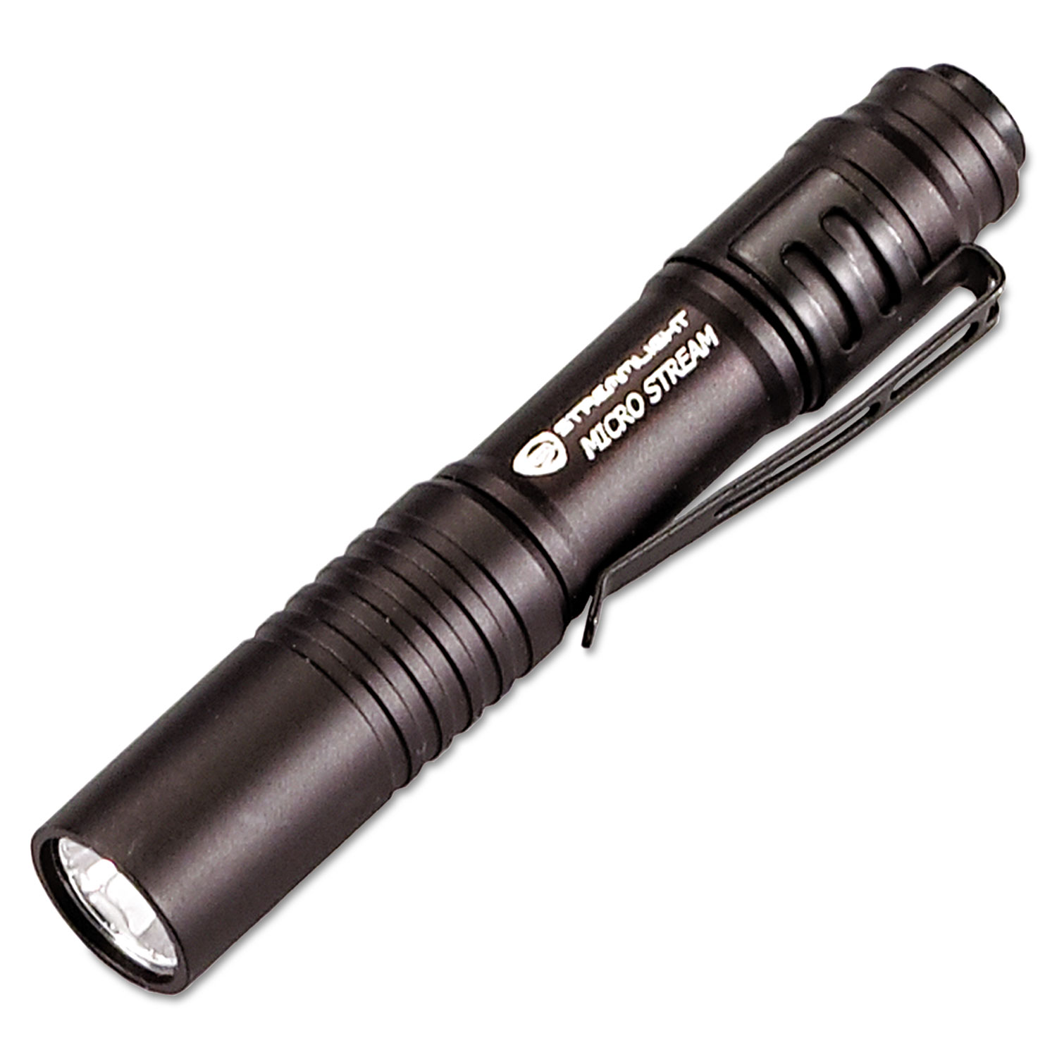 Streamlight 66318 MicroStream LED Pen Light, 1 AAA Battery (Included), Black (LGT66318) 