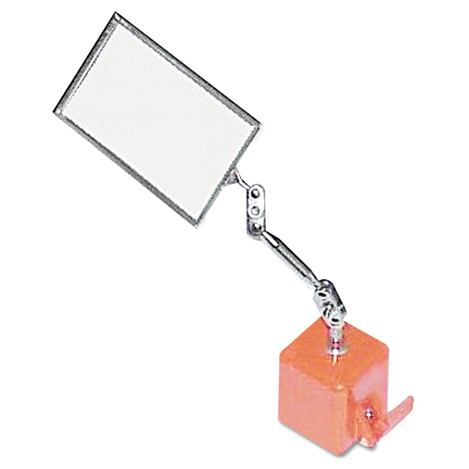 Heavy Duty Inspection Mirror, 2 1/8 x 3 1/2, Magnetic Base