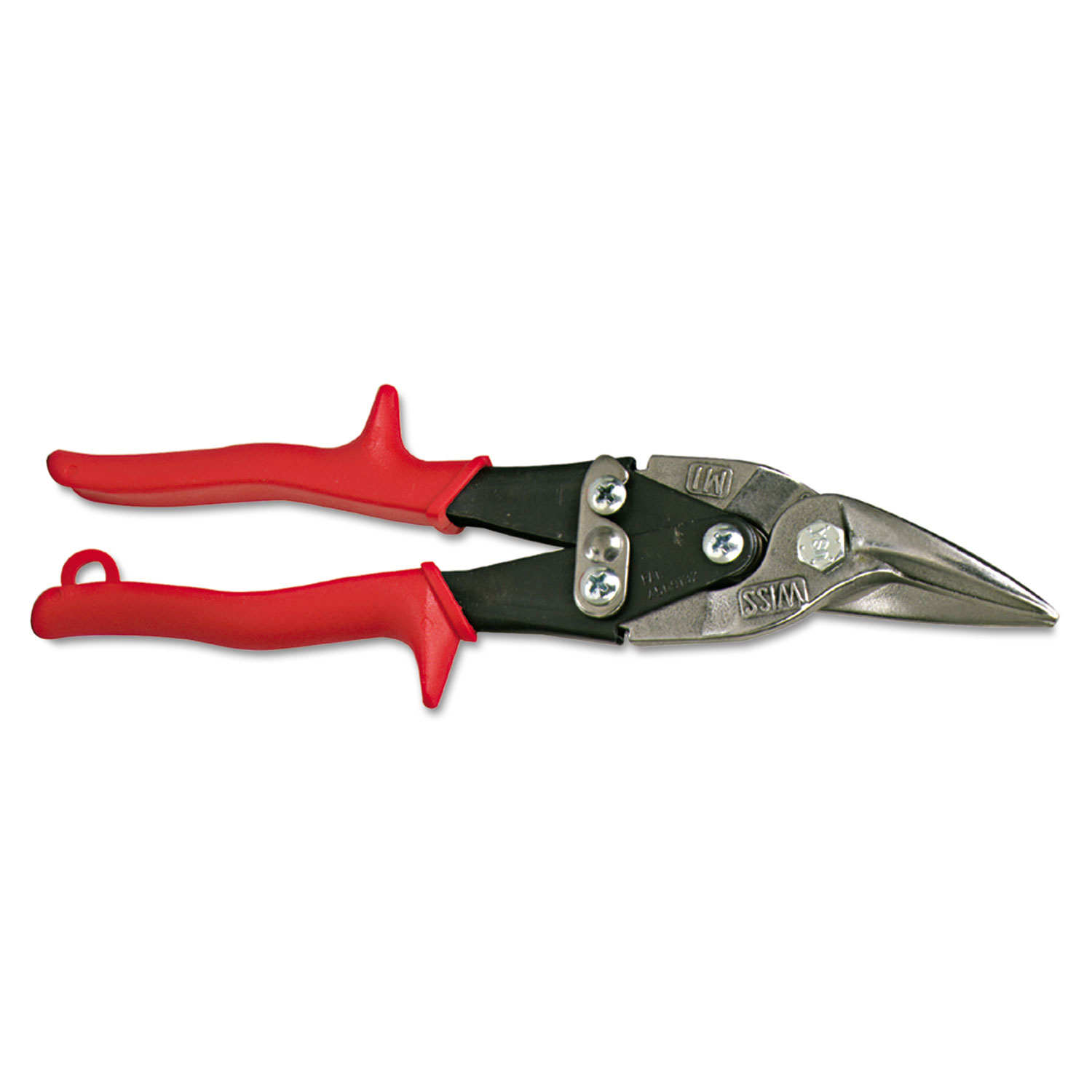 Left-Cut Compound-Action Snips, 9 3/4in Tool Length, 1 3/8in Blade Length