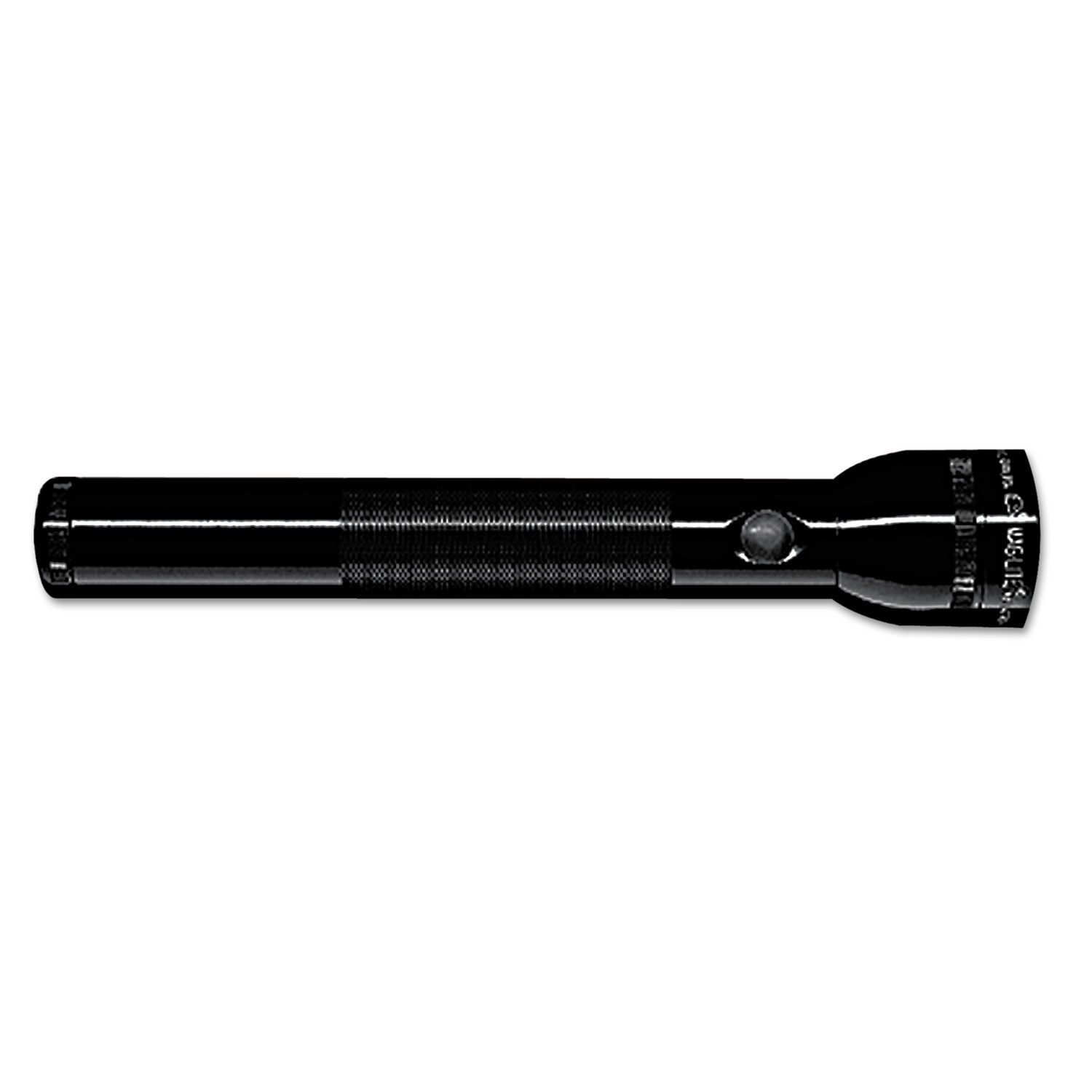  Maglite S2D016 Standard Flashlight, 2 D Batteries (Sold Separately), Black (MGLS2D016) 