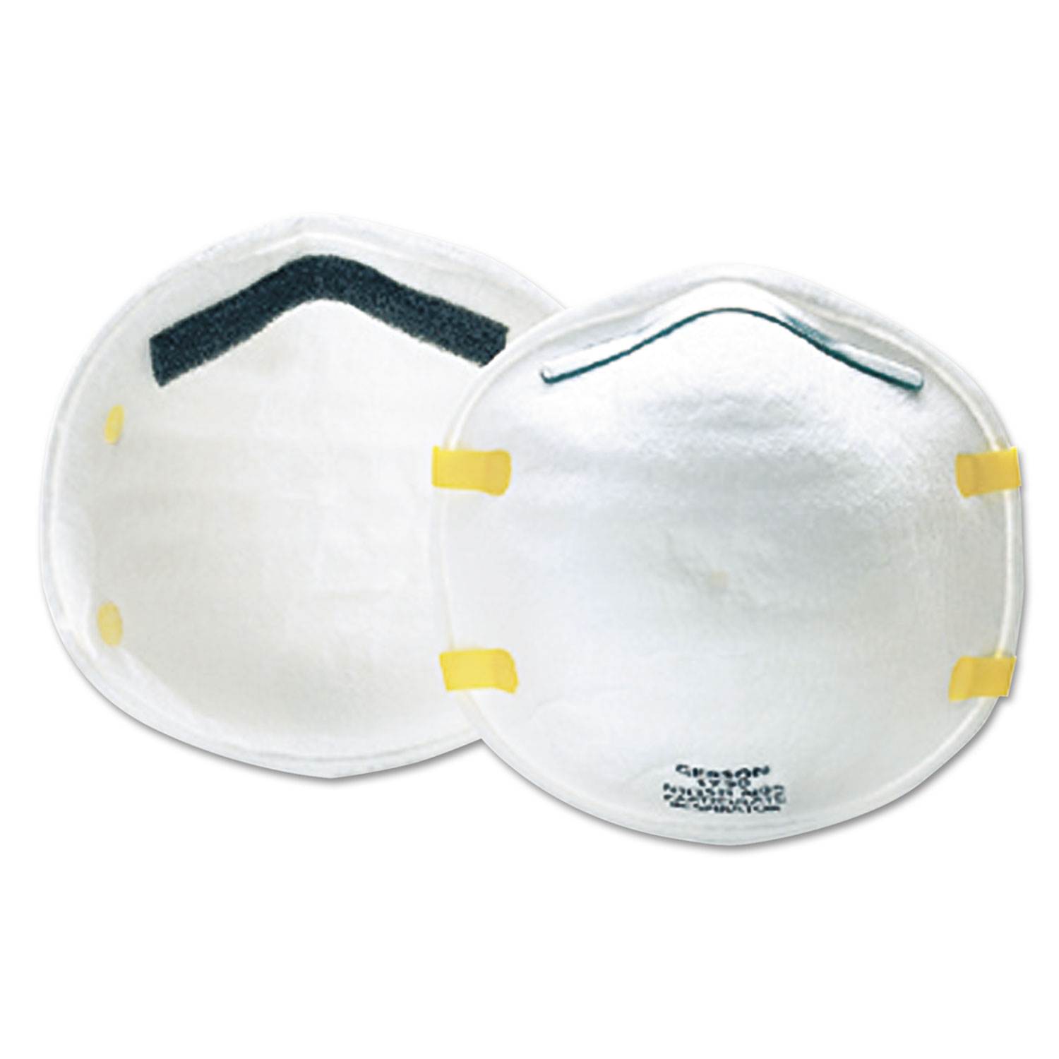  Gerson 1730 Cup-Style Particulate Respirator, N95, 20/Box (GSN1730) 