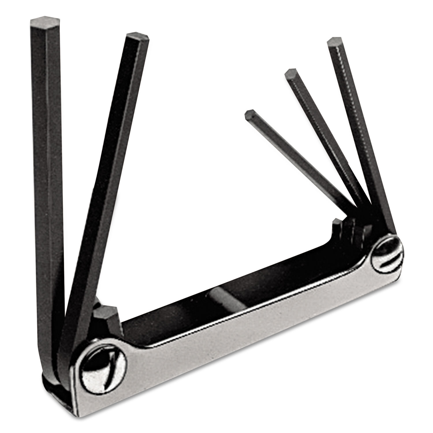 5-Key Long Folding Hex Tool