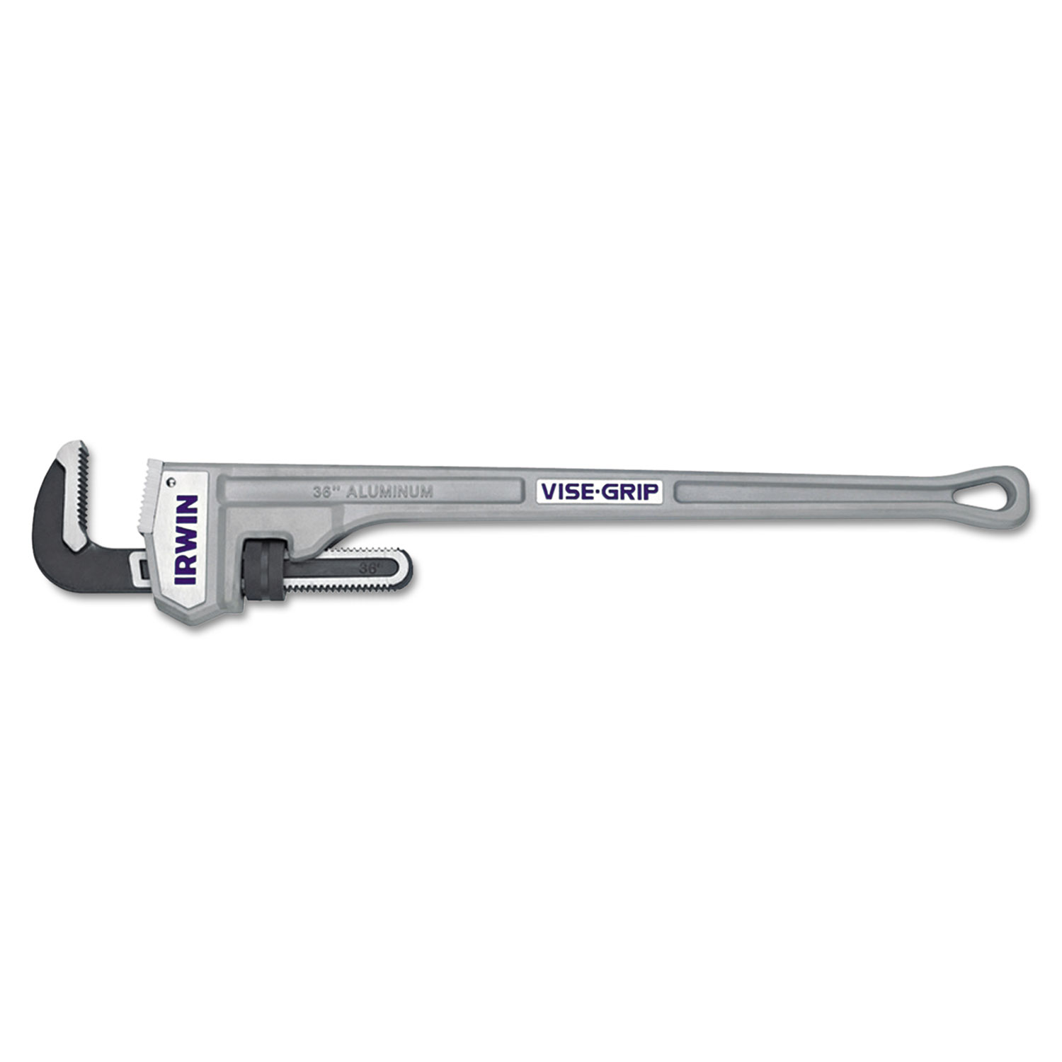 IRWIN Cast Aluminum Pipe Wrench, 36 Long, 5 Capacity