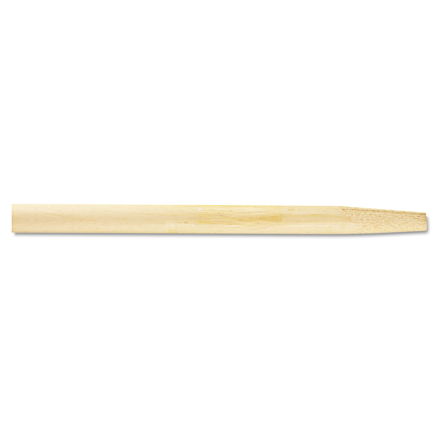  Boardwalk BWK124 Tapered End Broom Handle, Lacquered Hardwood, 1 1/8 dia x 54, Natural (BWK124) 