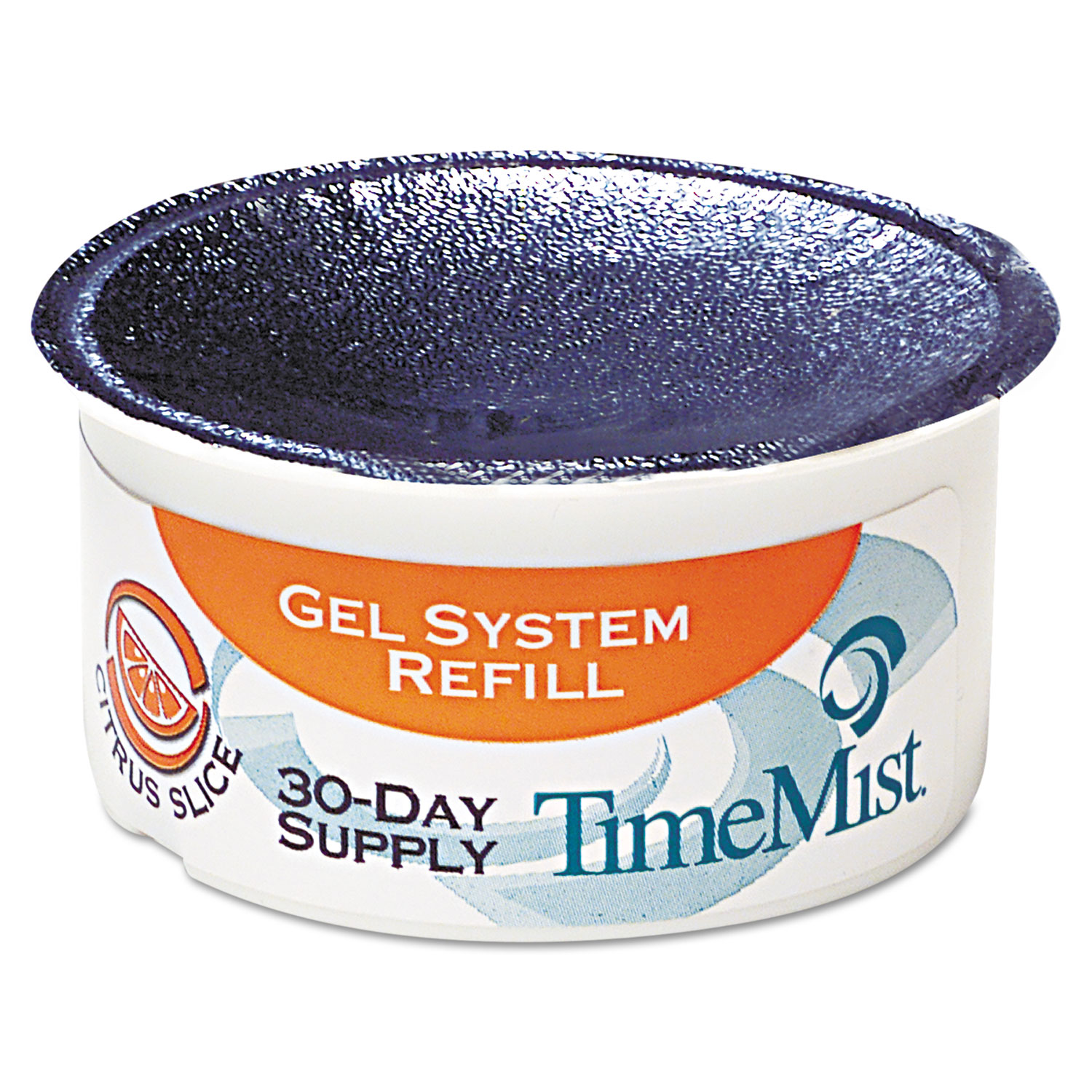  TimeMist 1043744 Gel Cup Refills, Citrus Slice, 2.75 Diameter, 12/Carton (TMS1043744) 