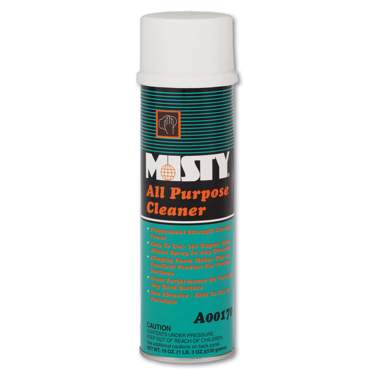 All-Purpose Cleaner, Mint Scent, 19 oz. Aerosol Can