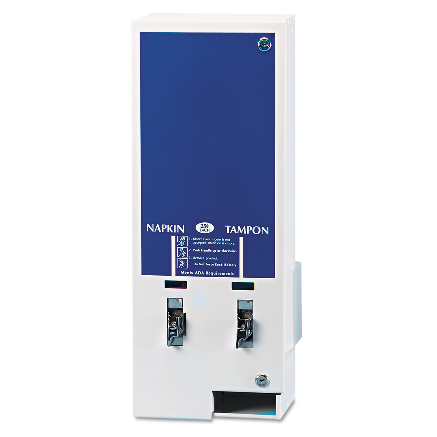 Electronic Vendor Dual Sanitary Napkin/Tampon Dispenser by Hospital