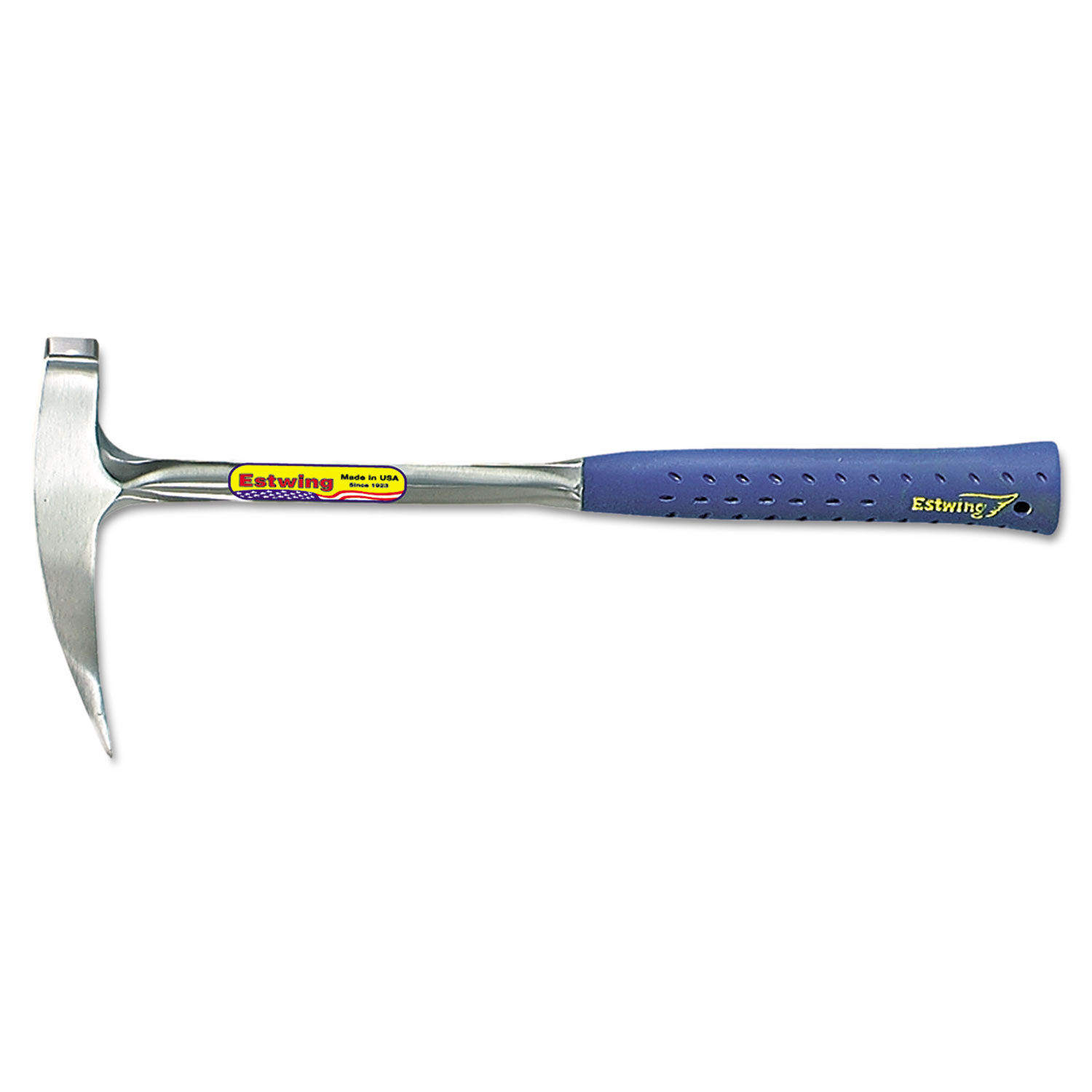Geological Rock-Pick Hammer, Pointed Tip, 22oz, 16 1/2 Length, Cushion Grip