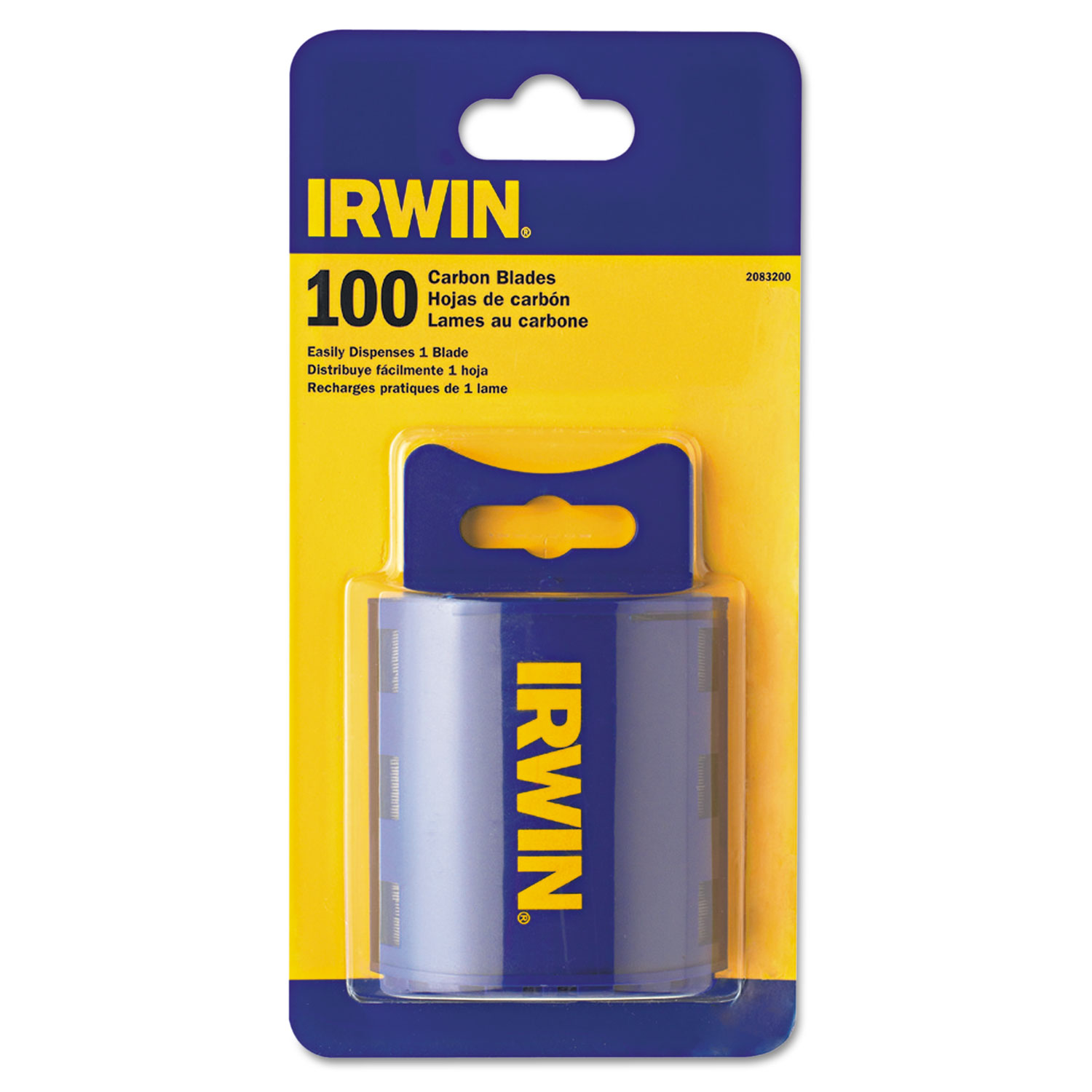  IRWIN 2083200 Utility Knife Traditional Replacement Blades, 100 Pack (IRW2083200) 