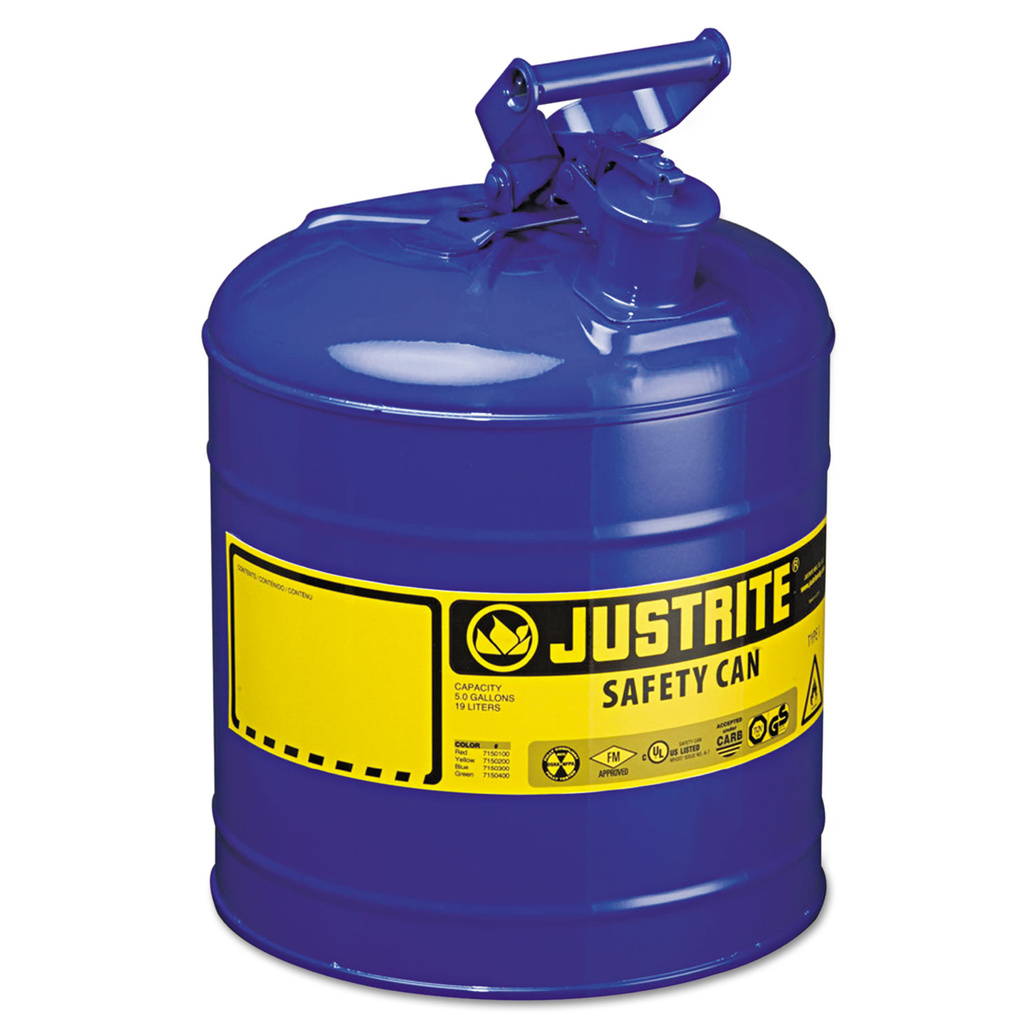 Type I Safety Can, 5gal, Blue