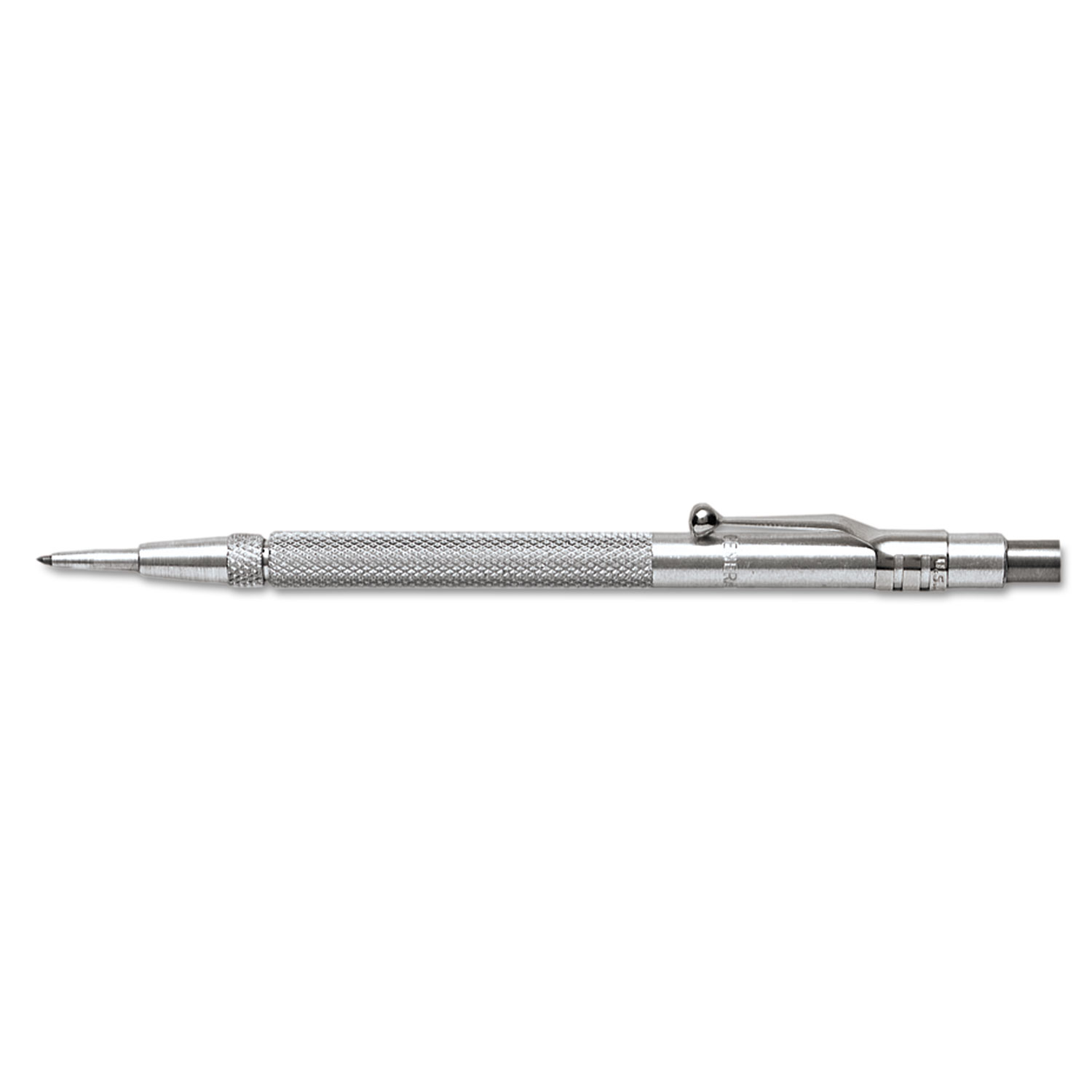 Retrieval-Magnet End Tungsten-Carbide Tip Scriber, Straight, 6, Aluminum