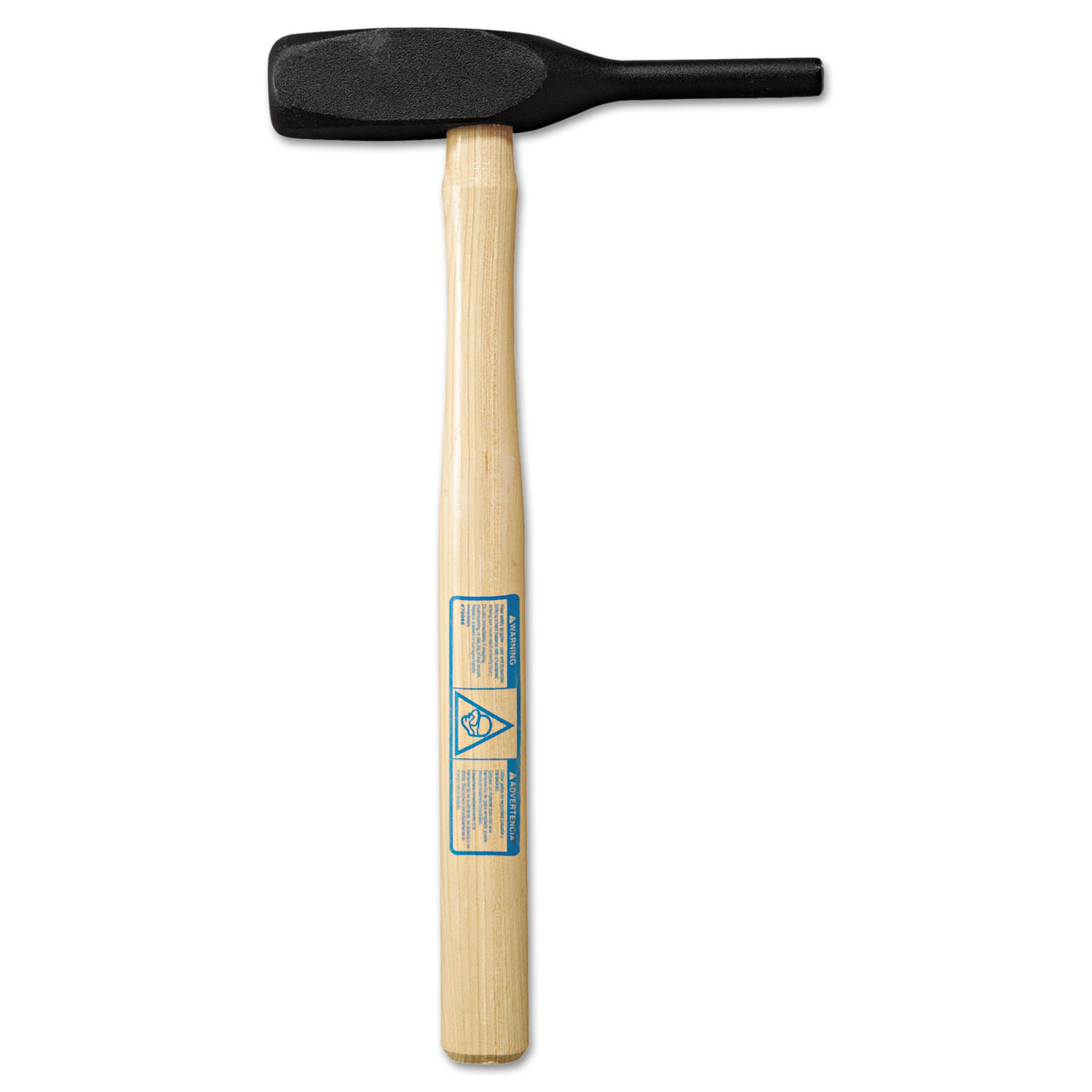 68901 Backing-Out Punch Hammer, 2.25lb, 5/8 dia, 16 Hickory Handle