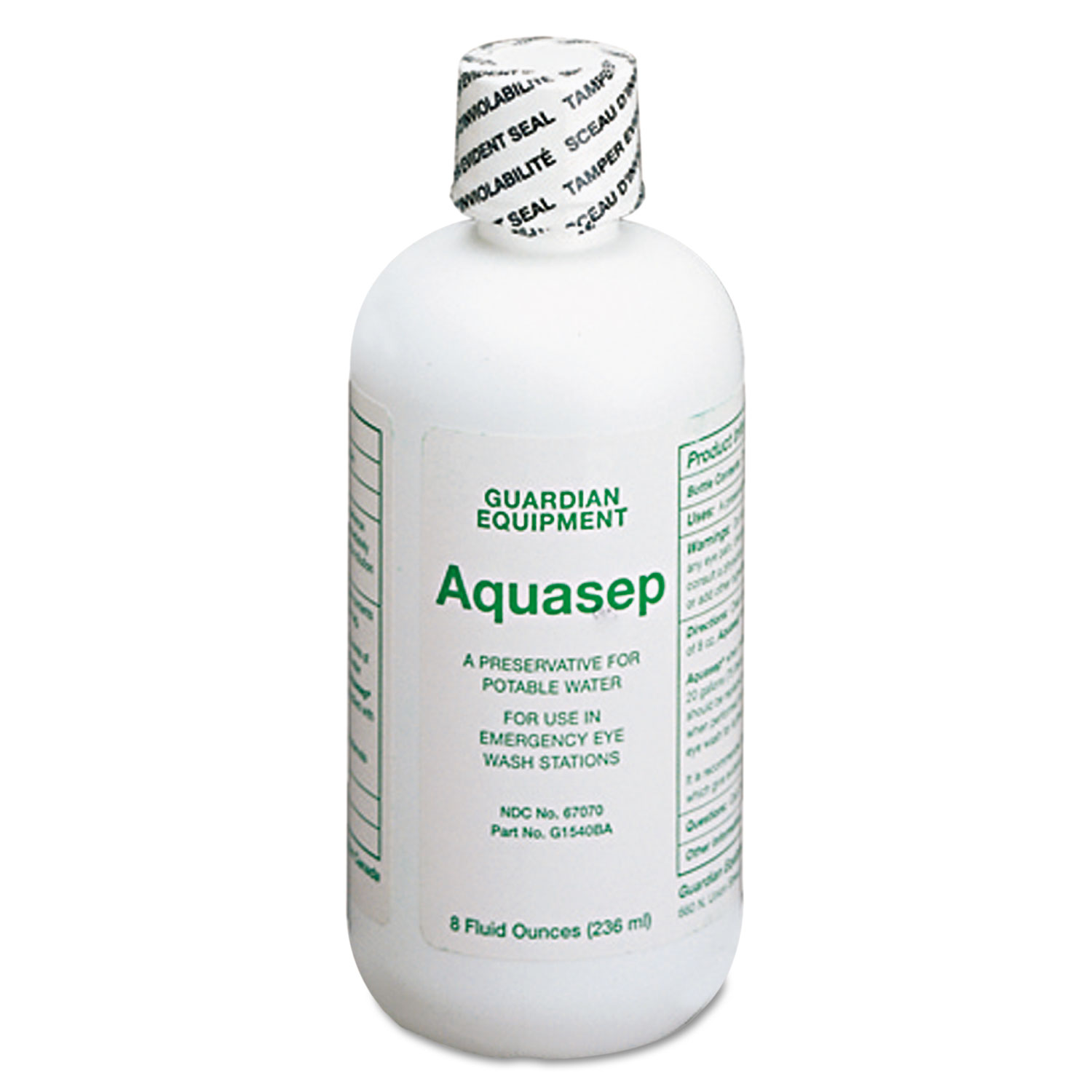 Additive for Portable Emergency Eyewash Stations, 8oz Bottle