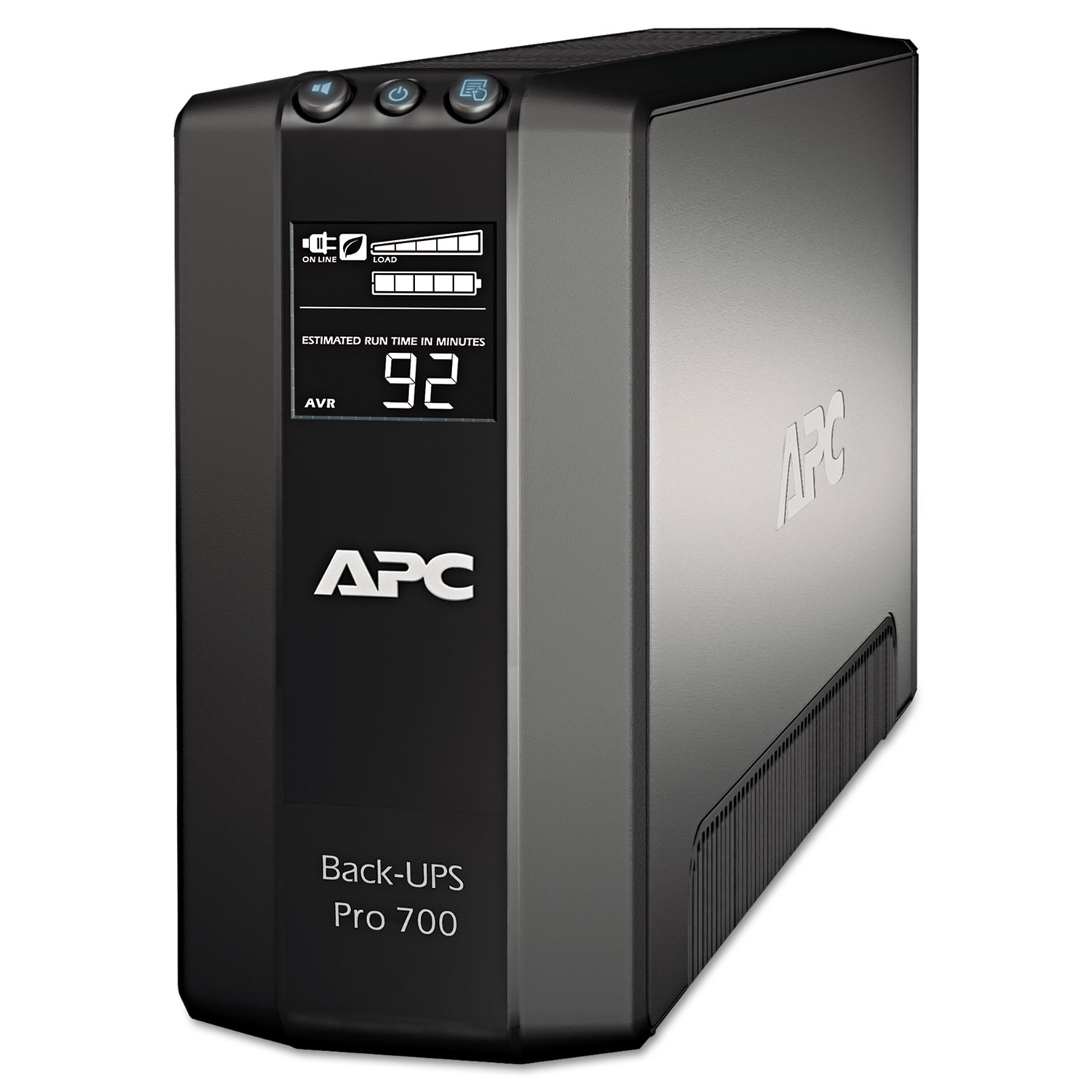  APC BR700G BR700G Back-UPS Pro 700 Battery Backup System, 6 Outlets, 700 VA, 355 J (APWBR700G) 