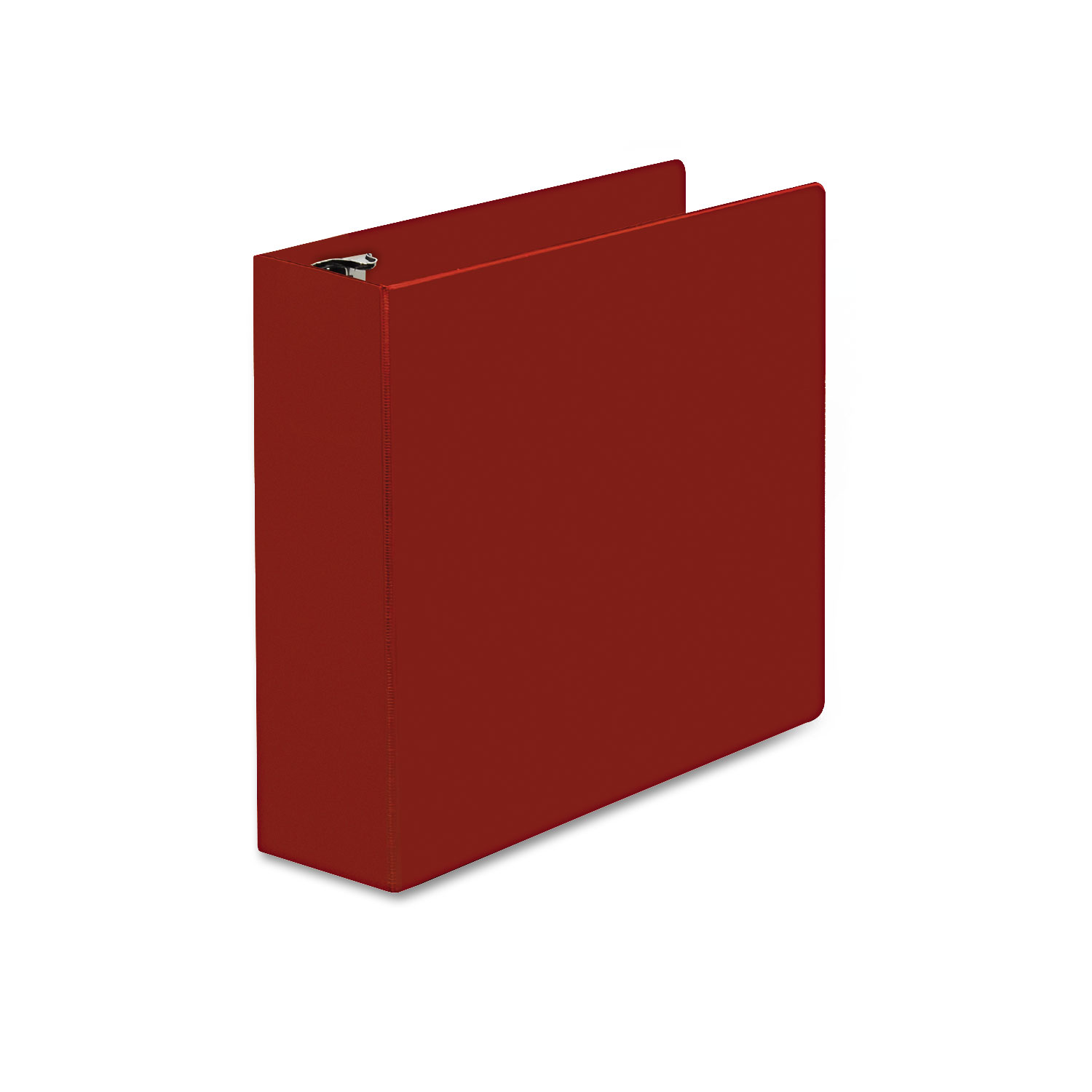 D-Ring Binder, 3 Capacity, 8-1/2 x 11, Red