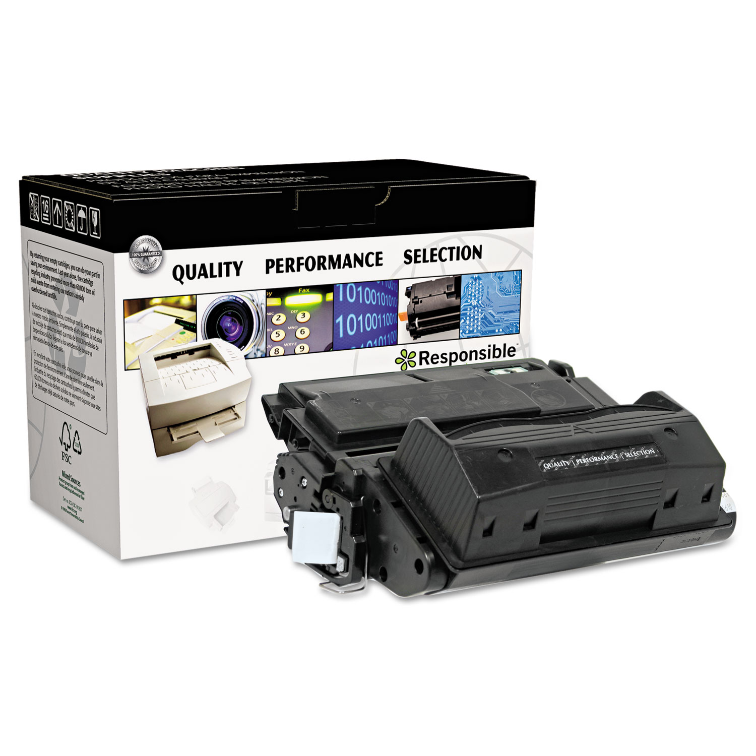 Remanufactured Q1339A (39A) Toner, Black