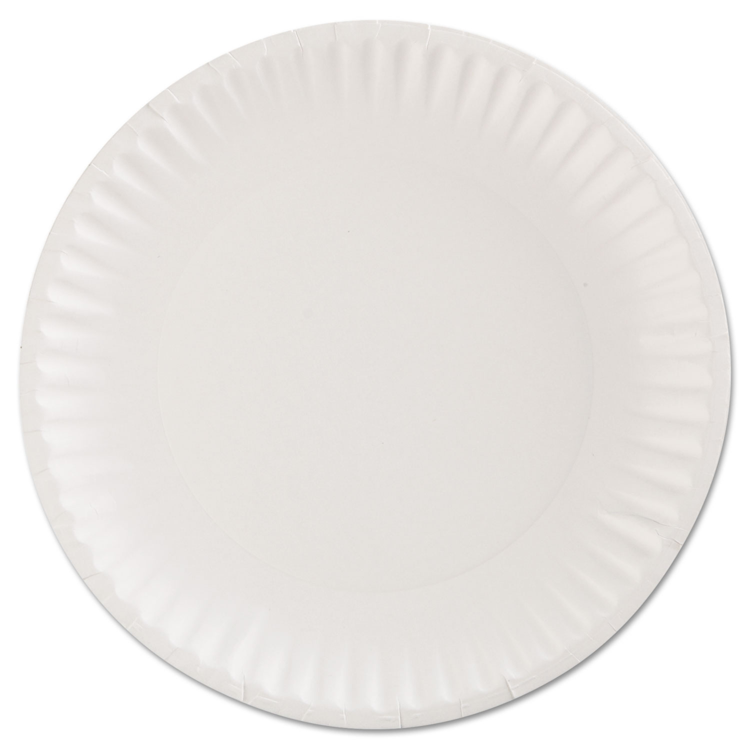 Gold Label Coated Paper Plates, 9 dia, White, 100/Pack, 10 Packs/Carton