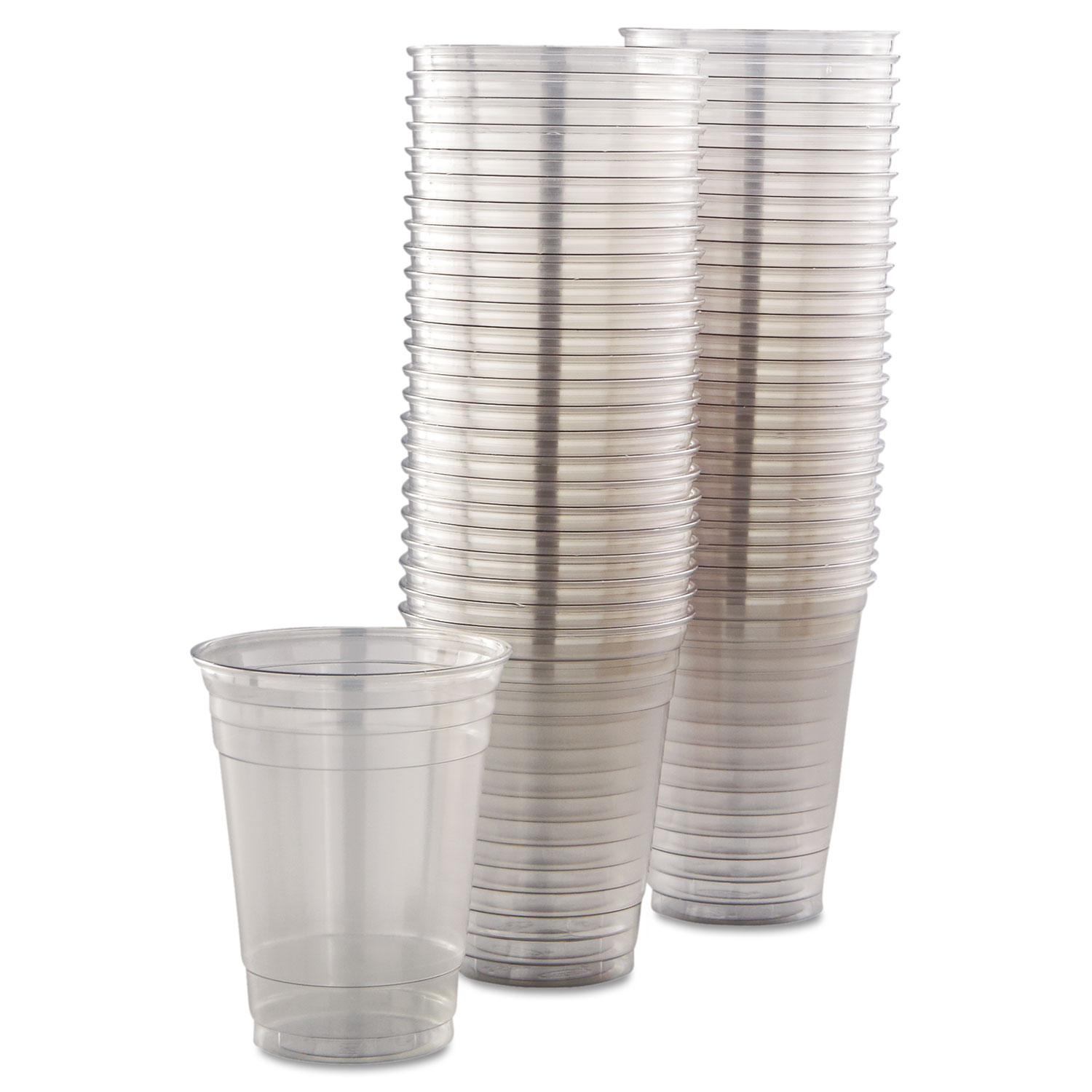 DART 10 oz. Ultra Clear Disposable Plastic Cups, PET, Tall (50/Bag