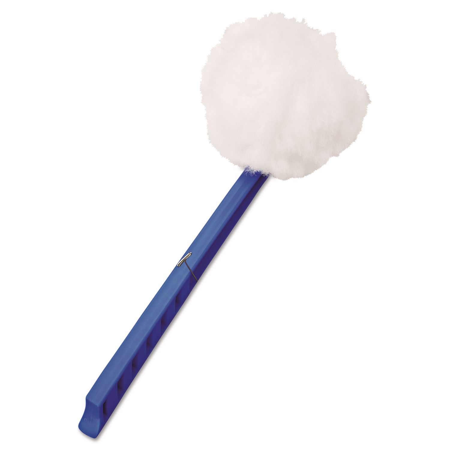 Toilet Bowl Mop, 12" Handle, 5.75" Mop Head, Blue