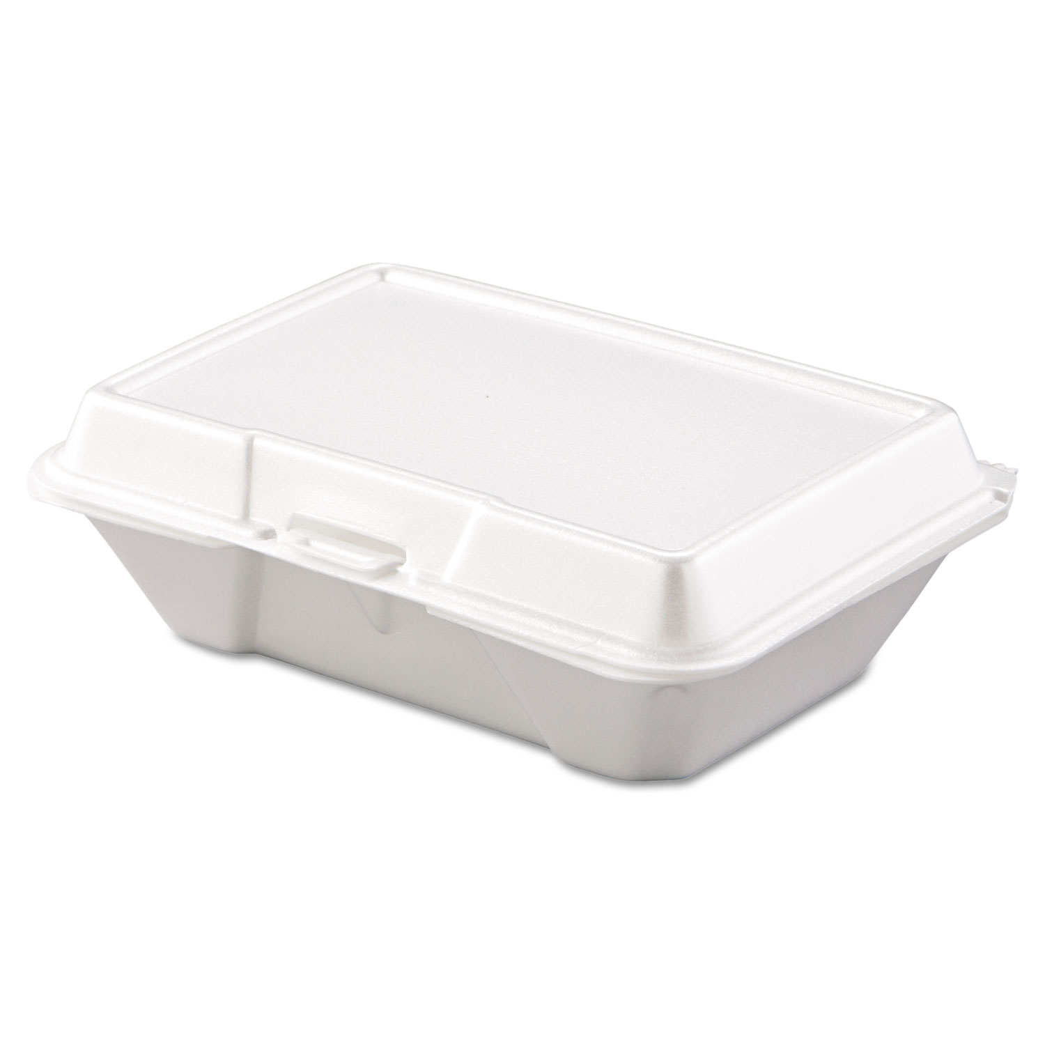  Dart 205HT1 Carryout Food Container, Foam, 1-Comp, 9 3/10 x 6 2/5 x 2 9/10, 200/Carton (DCC205HT1) 