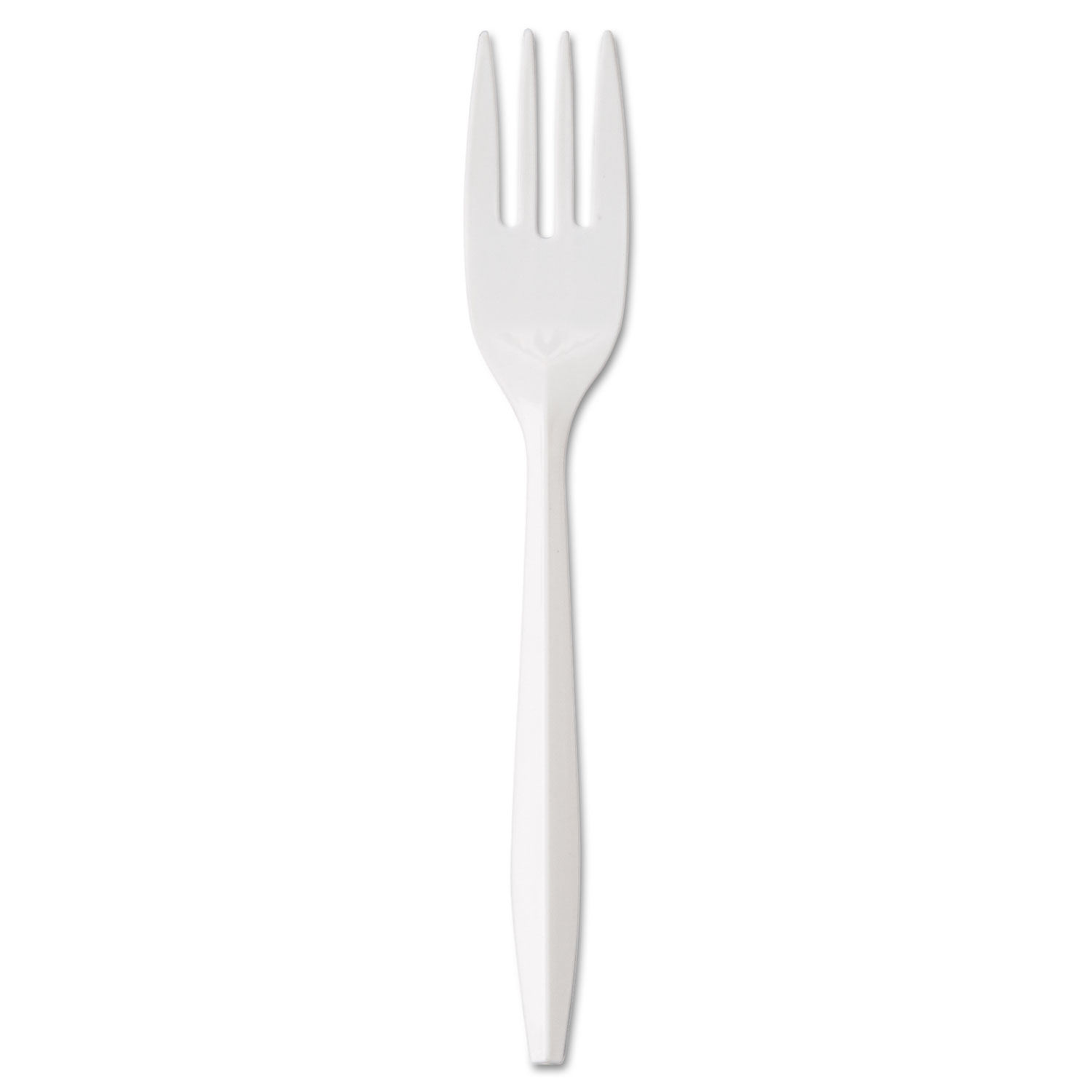  GEN GENPPFK Medium-Weight Cutlery, Fork, White, 1000/Carton (GENPPFK) 