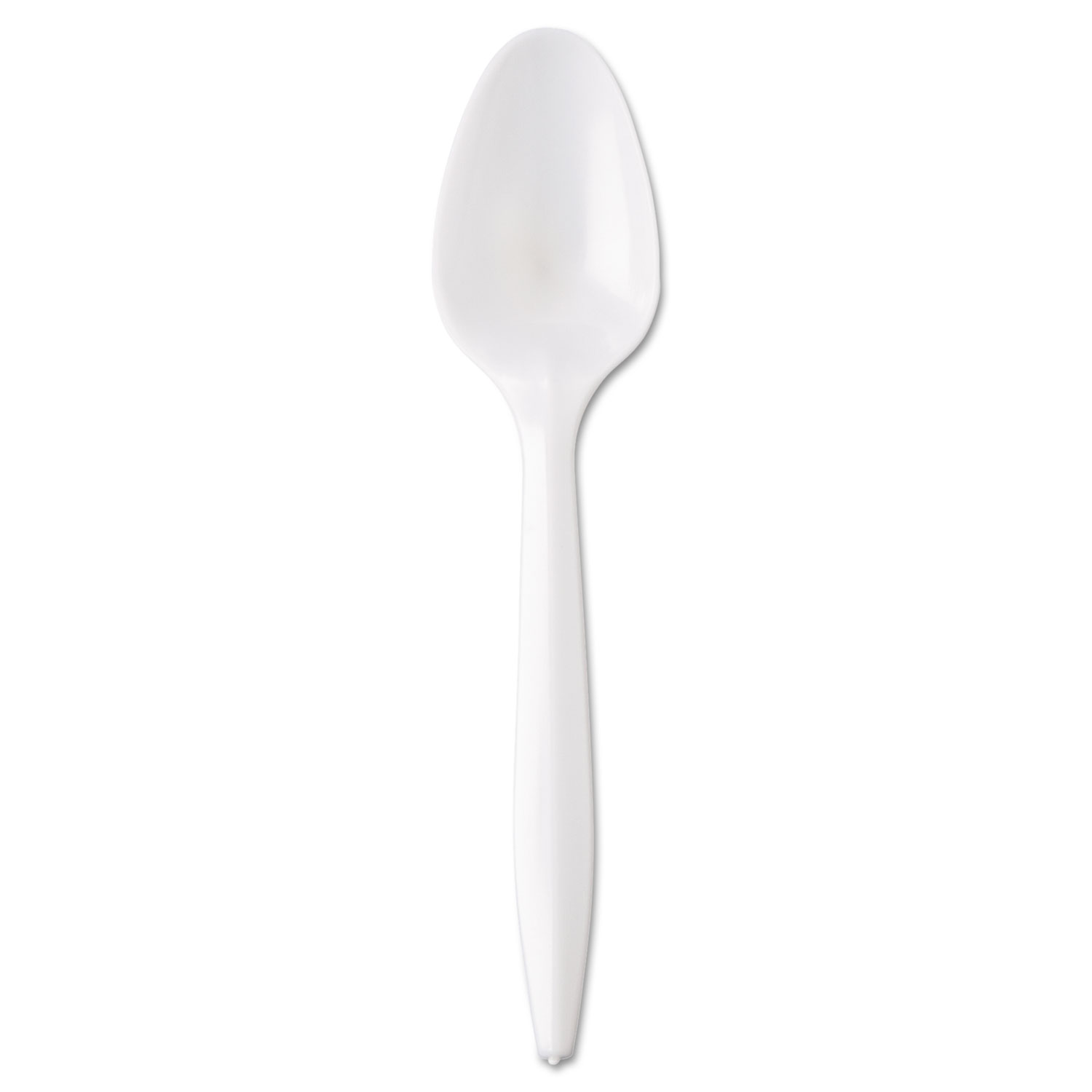  GEN GENMWSIW WraPolypropyleneed Cutlery, 5 7/8 Teaspoon, Mediumweight, White, 1000/Carton (GENMWSIW) 