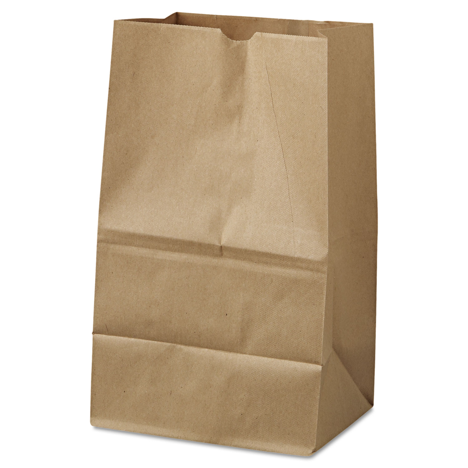  General 18421 Grocery Paper Bags, 40 lbs Capacity, #20 Squat, 8.25w x 5.94d x 13.38h, Kraft, 500 Bags (BAGGK20S500) 