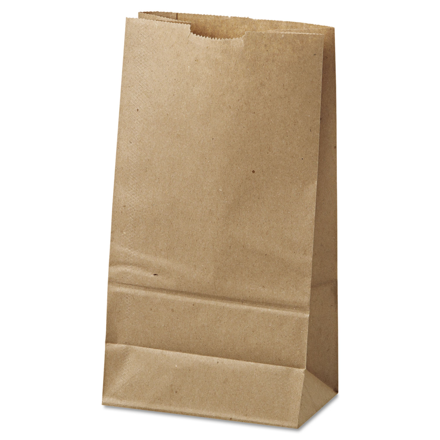  General 18406 Grocery Paper Bags, 35 lbs Capacity, #6, 6w x 3.63d x 11.06h, Kraft, 500 Bags (BAGGK6500) 