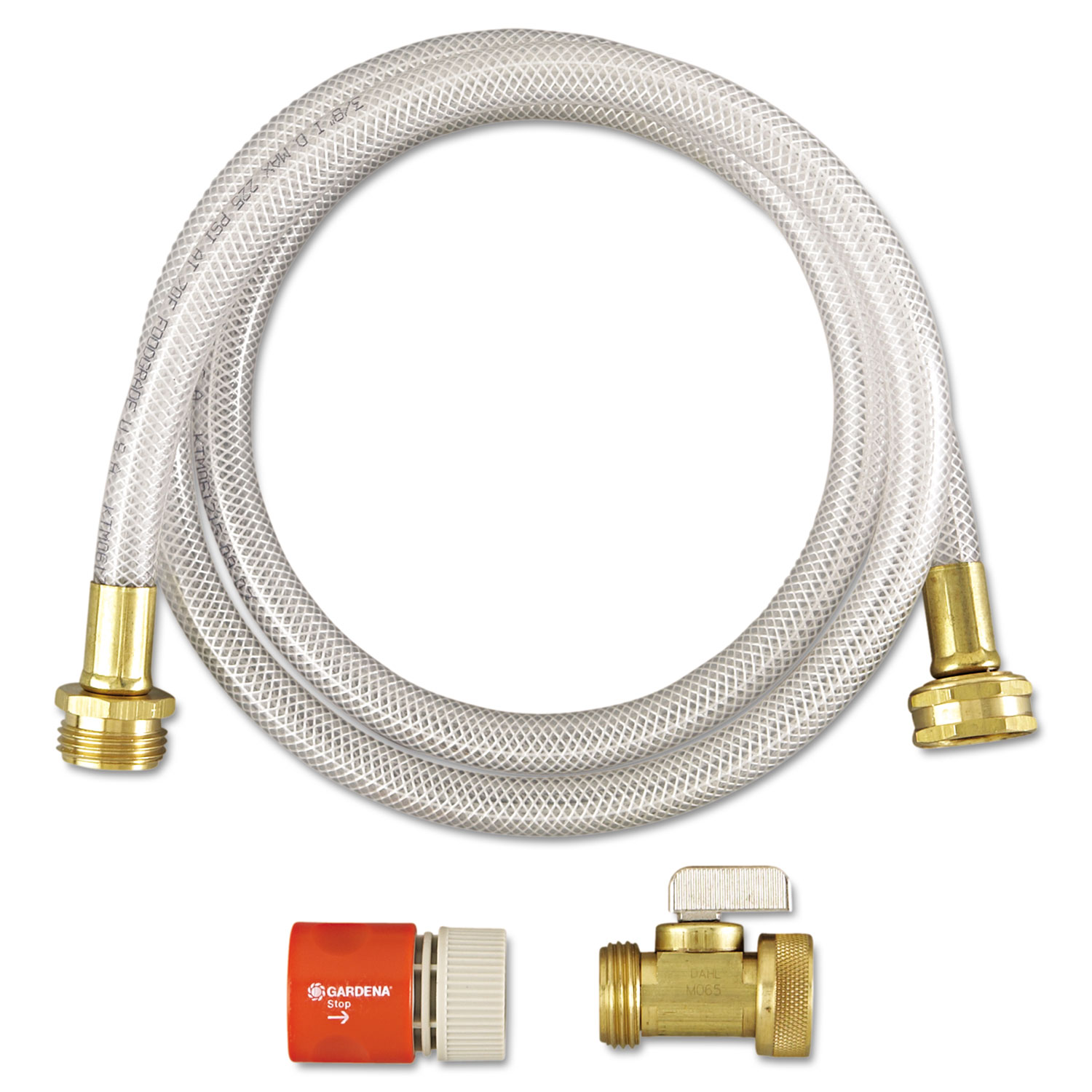  Diversey D3191746 RTD Water Hook-Up Kit, Switch, On/Off, 3/8 dia x 5ft (DVOD3191746) 