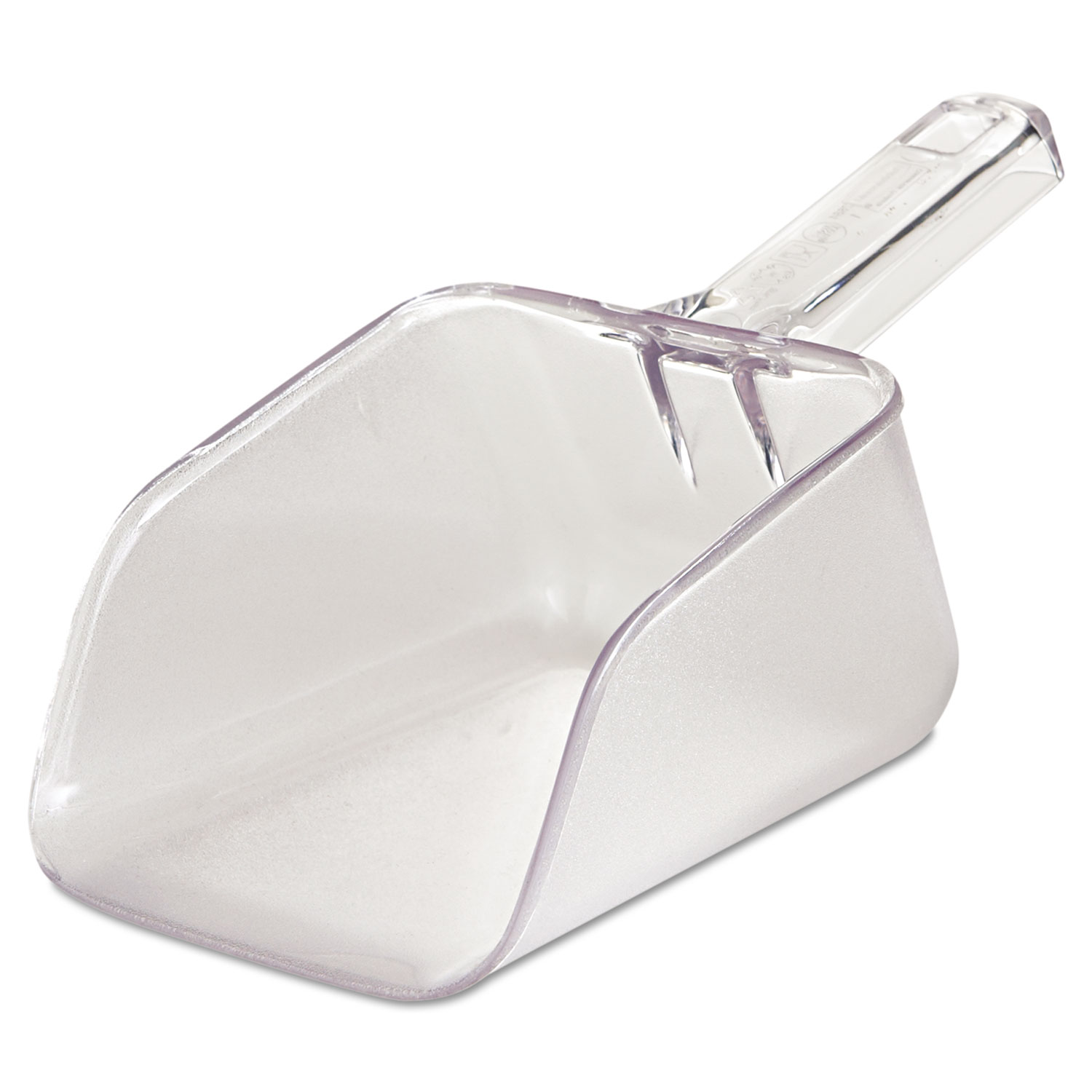  Rubbermaid Commercial 288400CLR Bouncer Bar/Utility Scoop, 32oz, Clear (RCP2884CLE) 