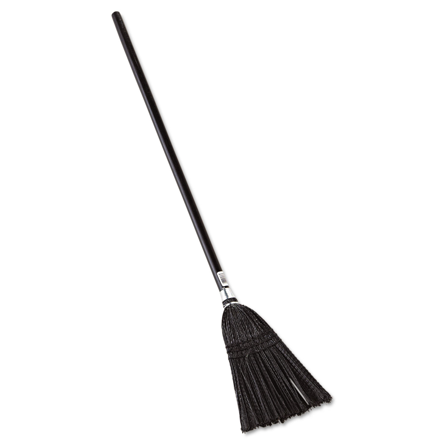  Rubbermaid Commercial FG253600BLA Lobby Pro Synthetic-Fill Broom, 37 1/2 Height, Black (RCP2536) 