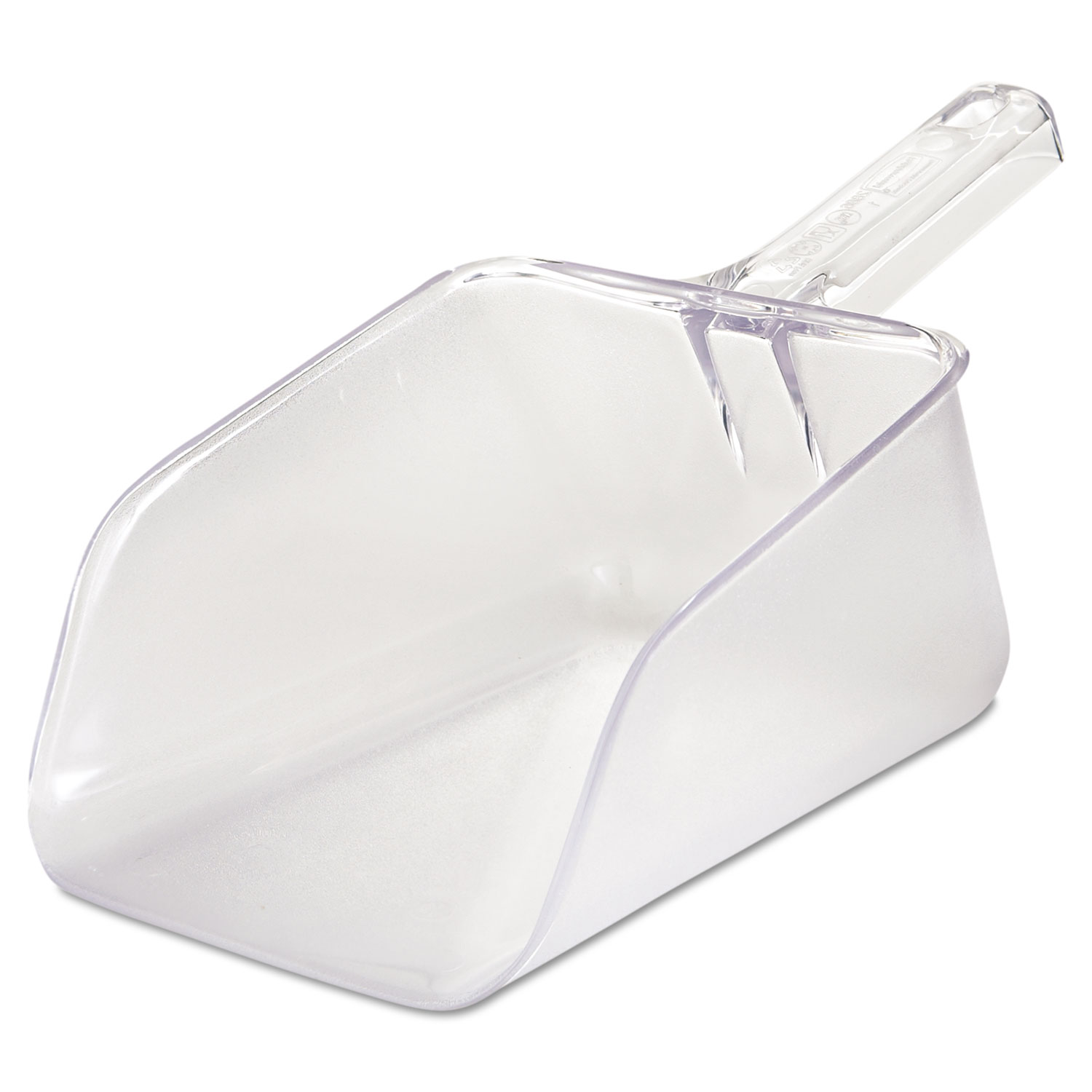  Rubbermaid Commercial 288600CLR Bouncer Bar/Utility Scoop, 64oz, Clear (RCP2886CLE) 