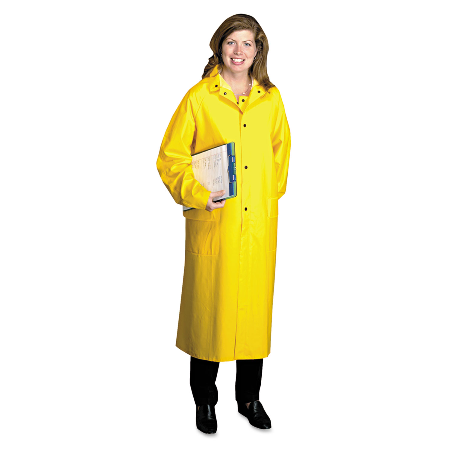  Anchor Brand 4148/XL Raincoat, PVC/Polyester, Yellow, X-Large (ANR9010XL) 
