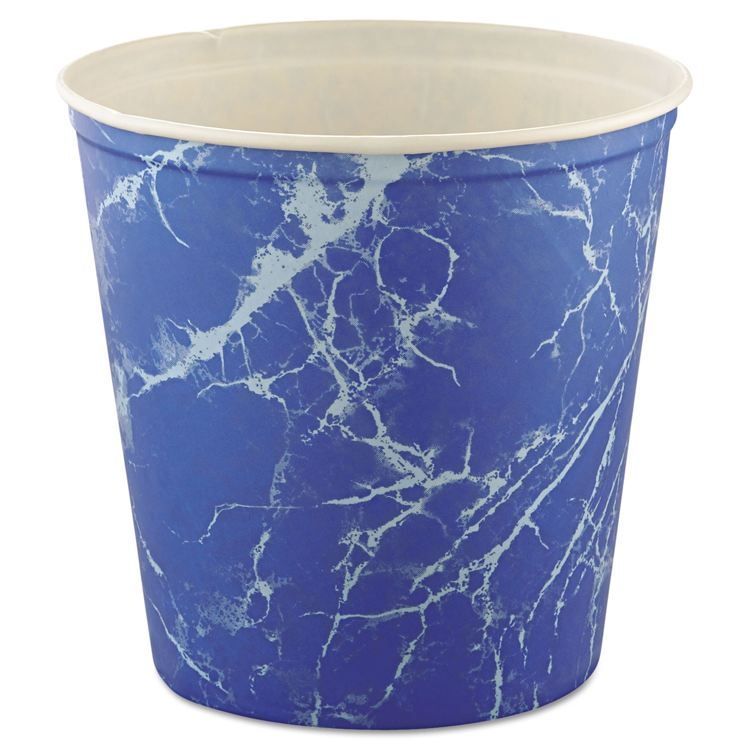  Dart 10T3-00069 Double Wrapped Paper Bucket, Waxed, Blue Marble, 165oz, 100/Carton (SCC10T3M) 