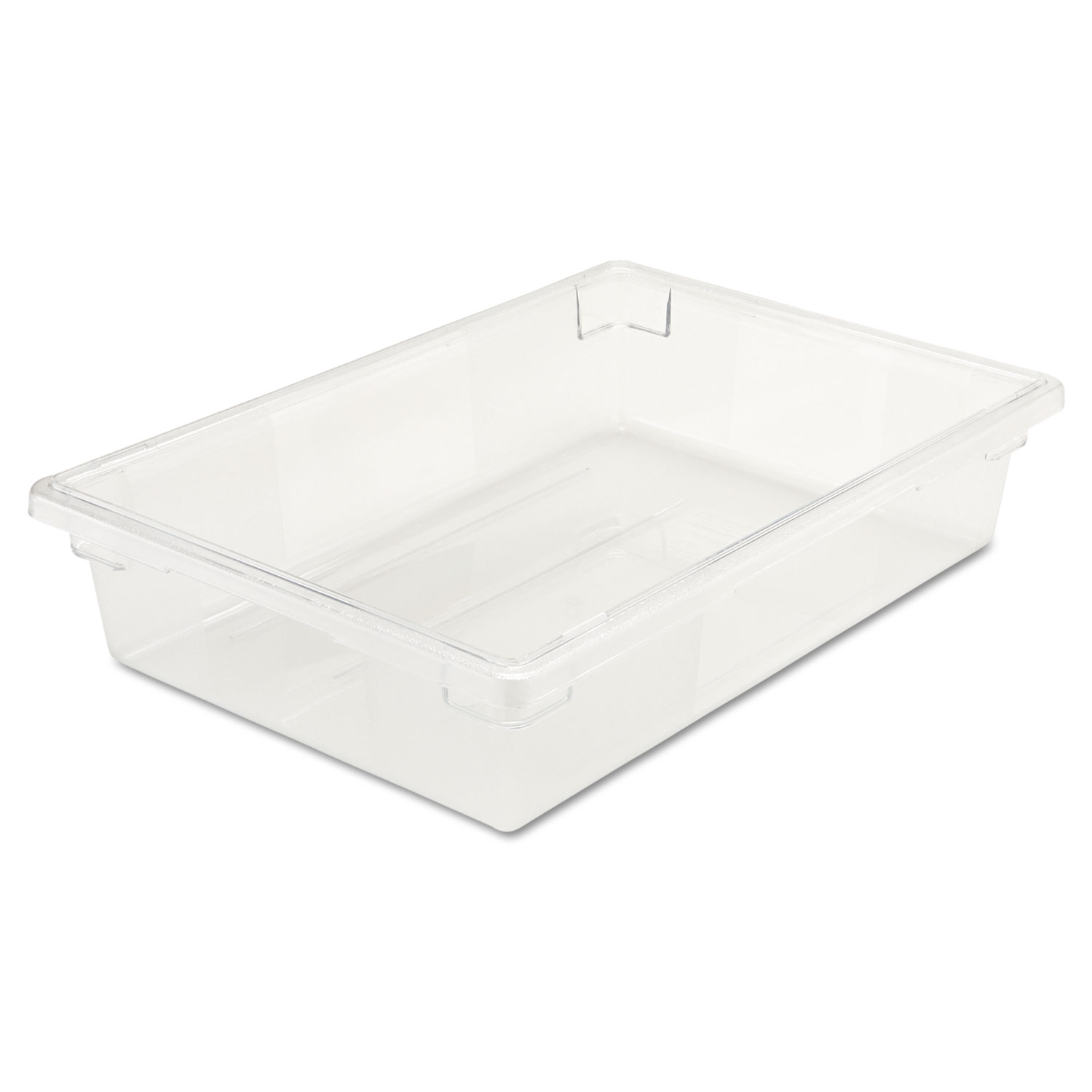  Rubbermaid Commercial 330800CLR Food/Tote Boxes, 8 1/2gal, 26w x 18d x 6h, Clear (RCP3308CLE) 