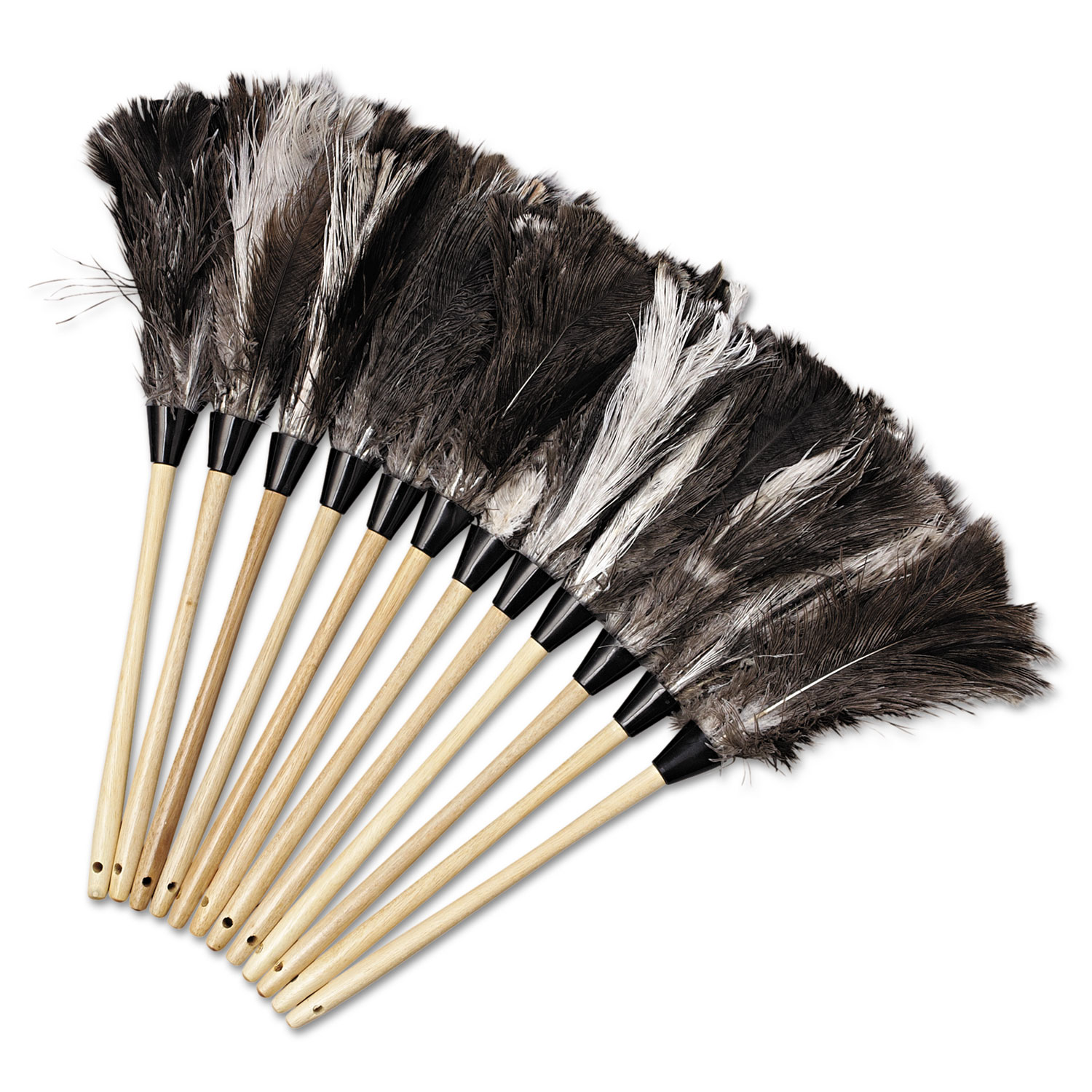 Professional Ostrich Feather Duster, 13 Handle