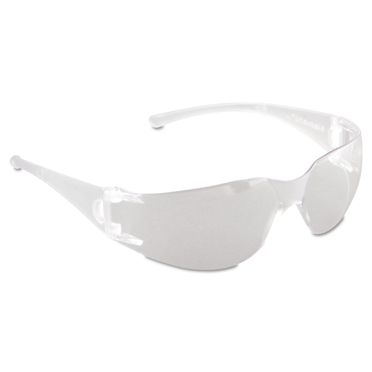  KleenGuard KCC 25627 V10 Element Safety Glasses, Clear Frame, Clear Lens (KCC25627) 