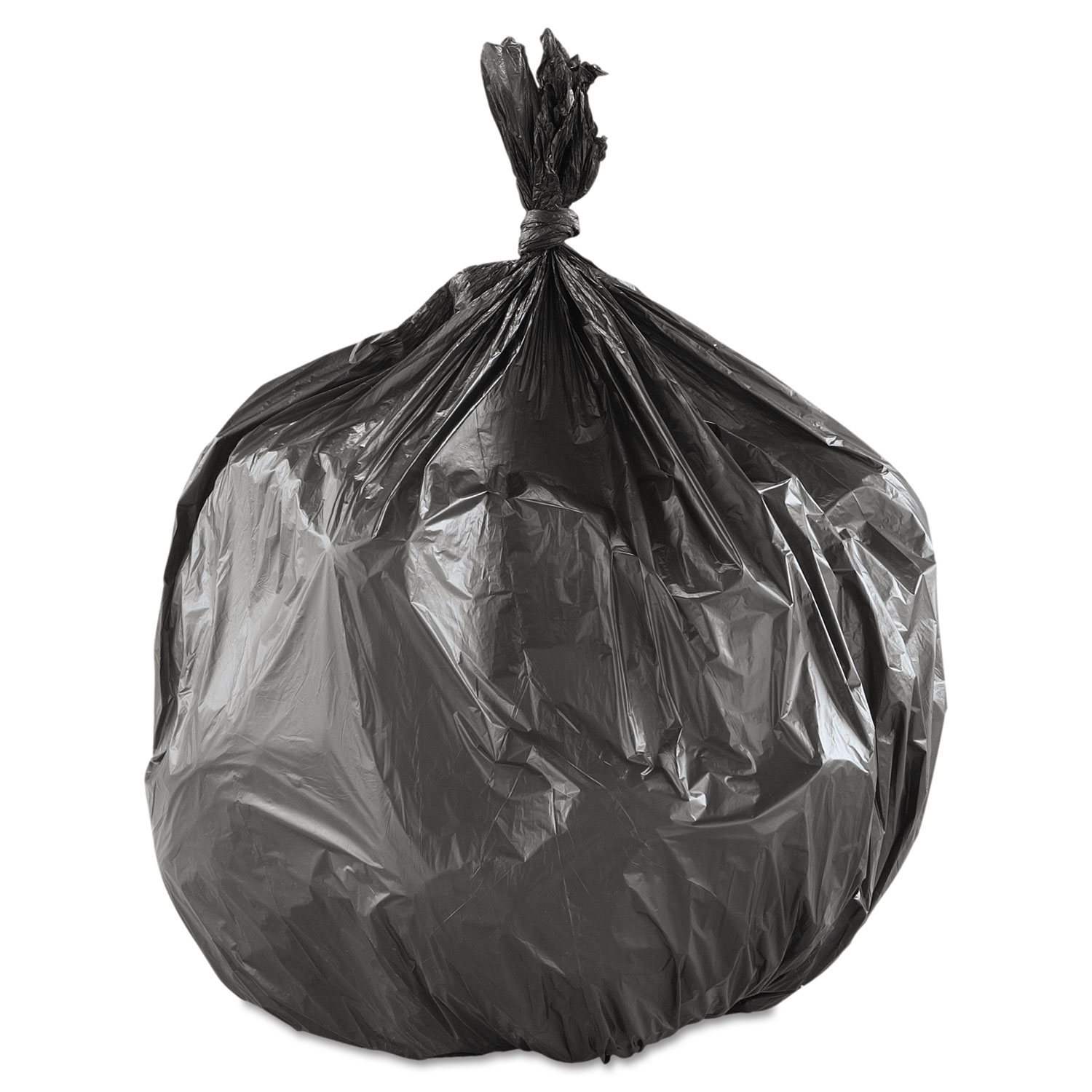 33 Gallon Trash Bags, 33 x 40, Black, 22MIC, 250 Per Case