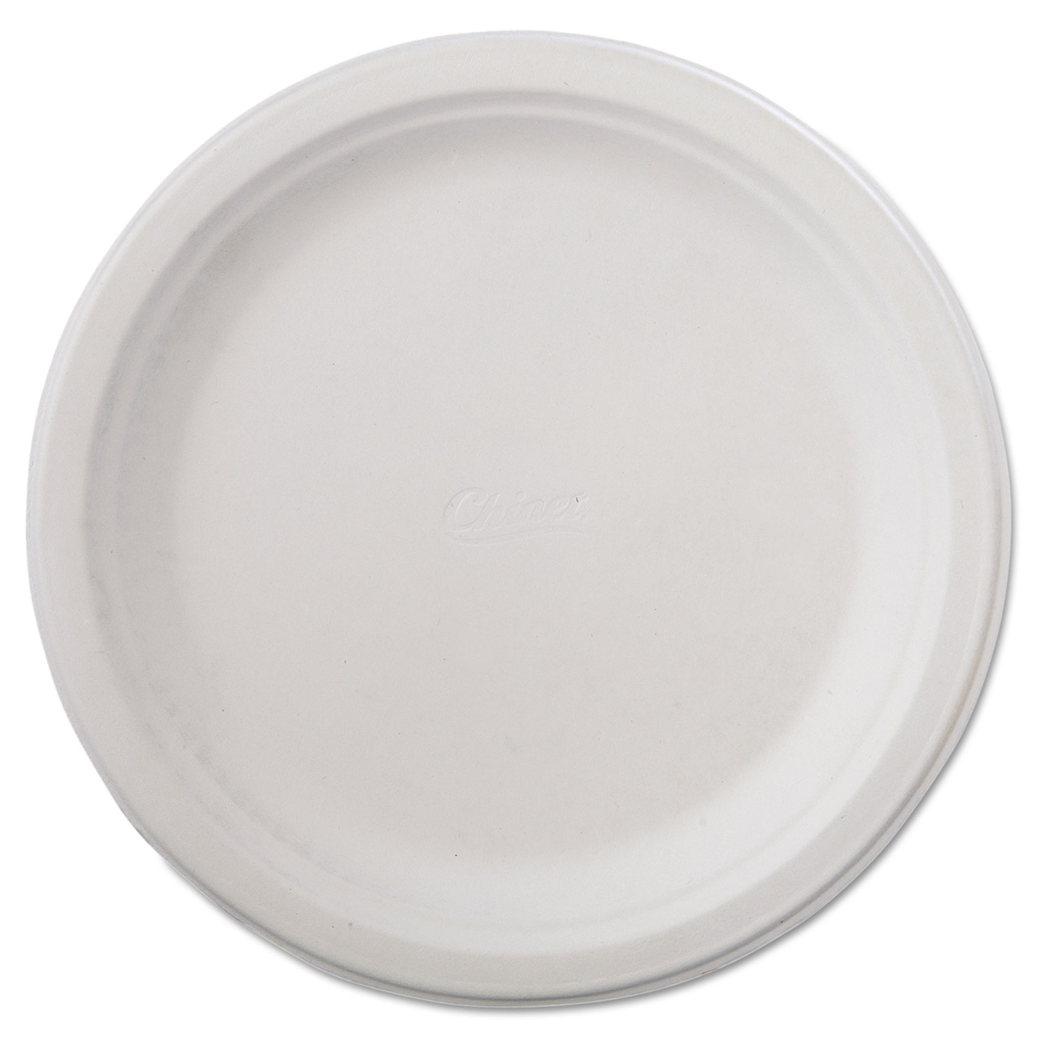  Chinet 21232 Classic Paper Dinnerware, Plate, 9 3/4 dia, White, 125/Pack, 4 Packs/Carton (HUH21232) 