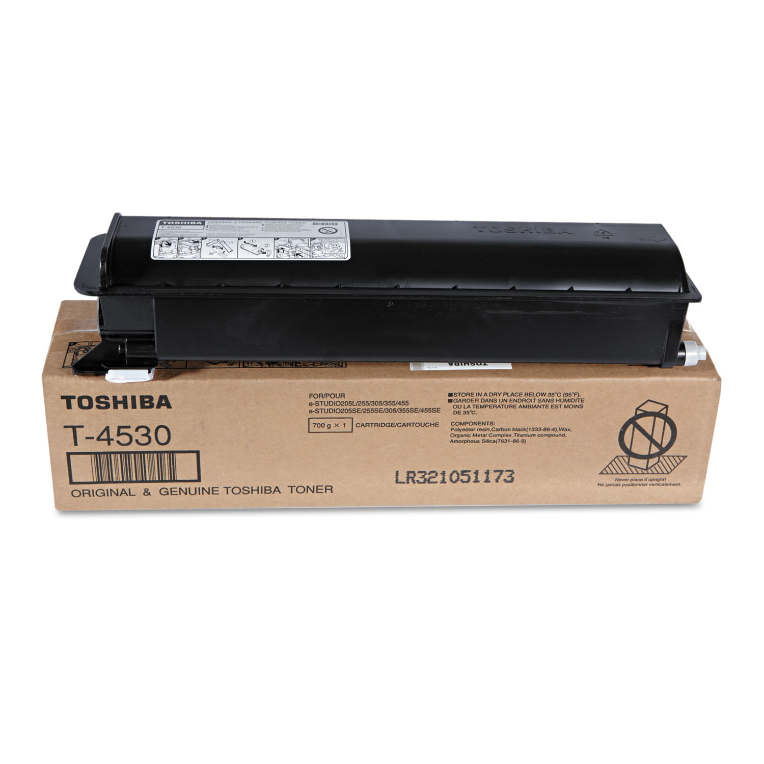  Toshiba T4530 T4530 Toner, 30000 Page-Yield, Black (TOST4530) 