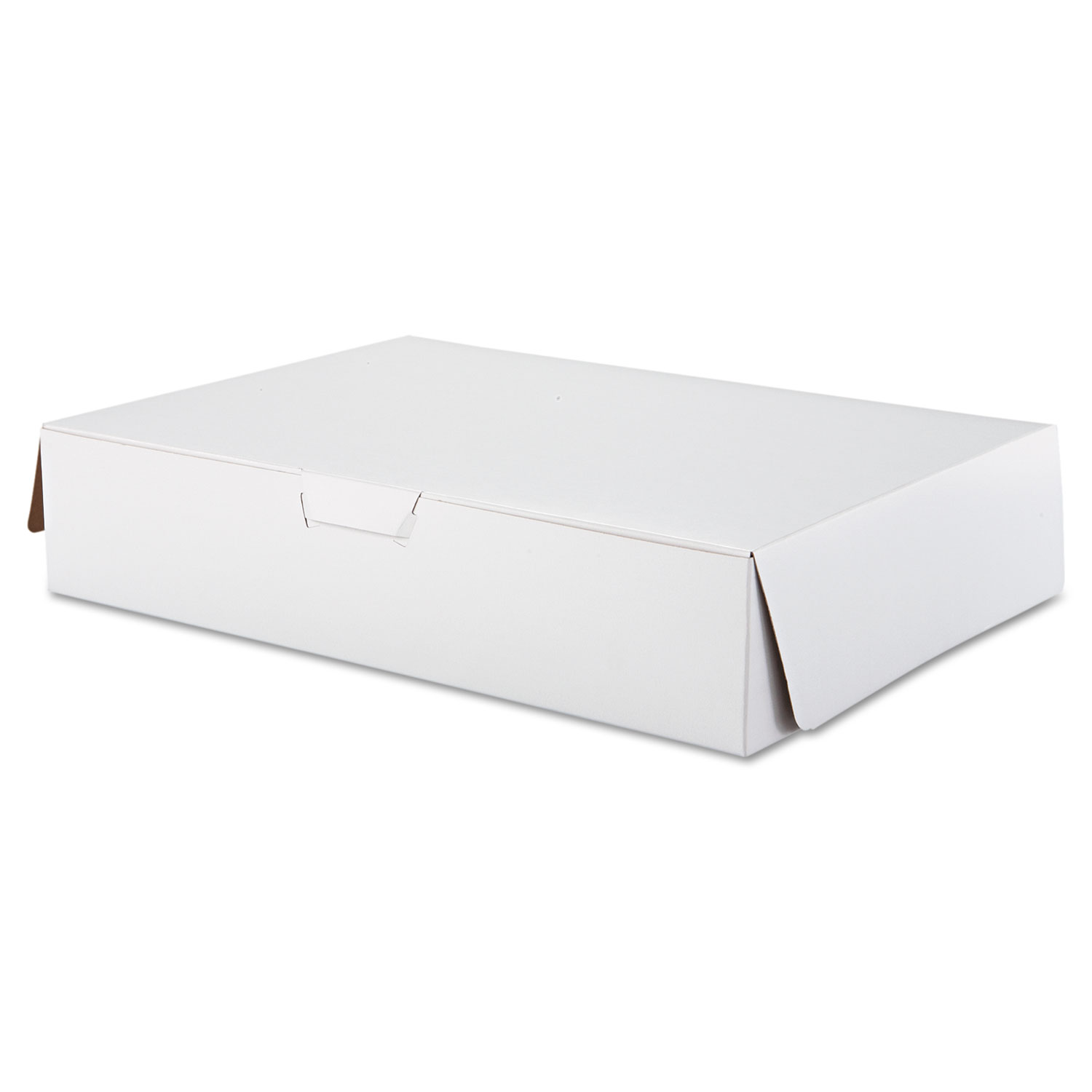  SCT SCH 1029 Tuck-Top Bakery Boxes, 19w x 14d x 4h, White, 50/Carton (SCH1029) 