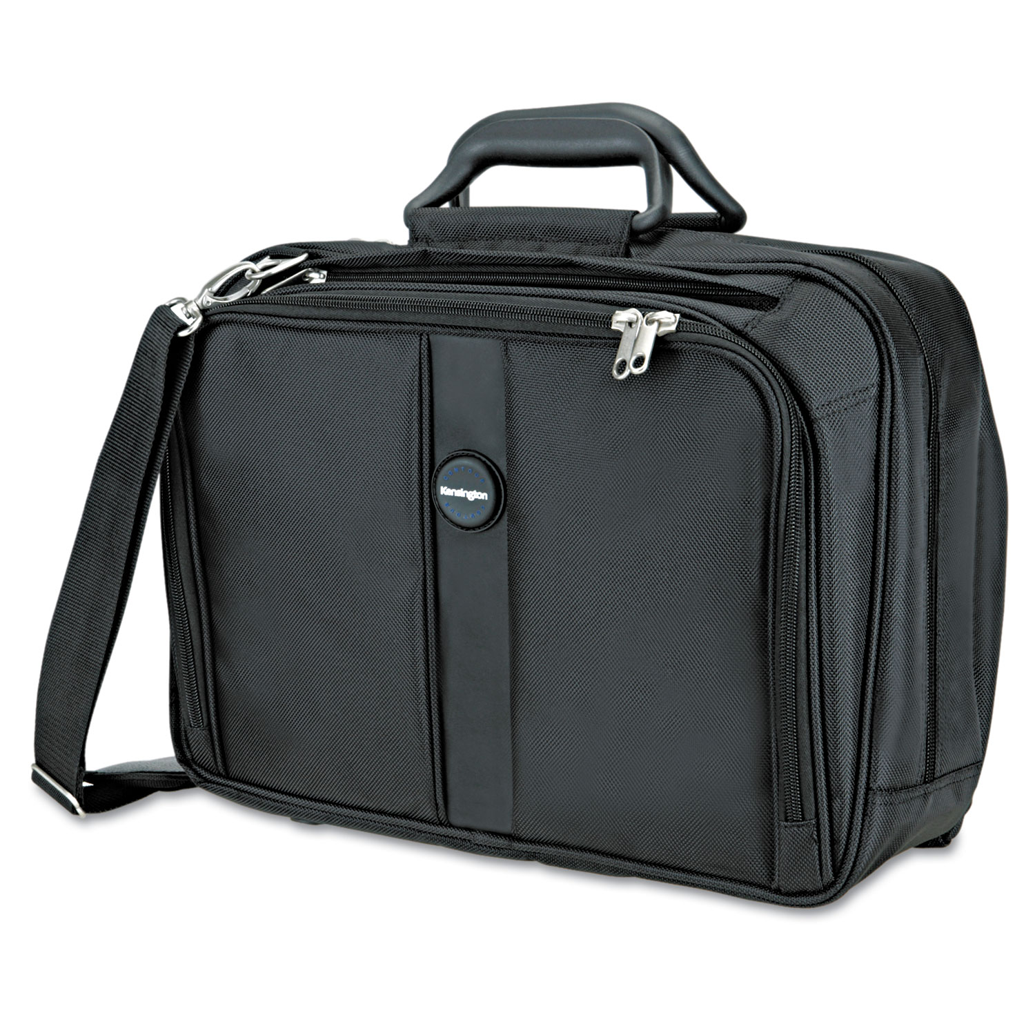 Contour 15.6 Laptop Carrying Case, Nylon, 16-1/2 x 6-1/2 x 12-1/2, Black