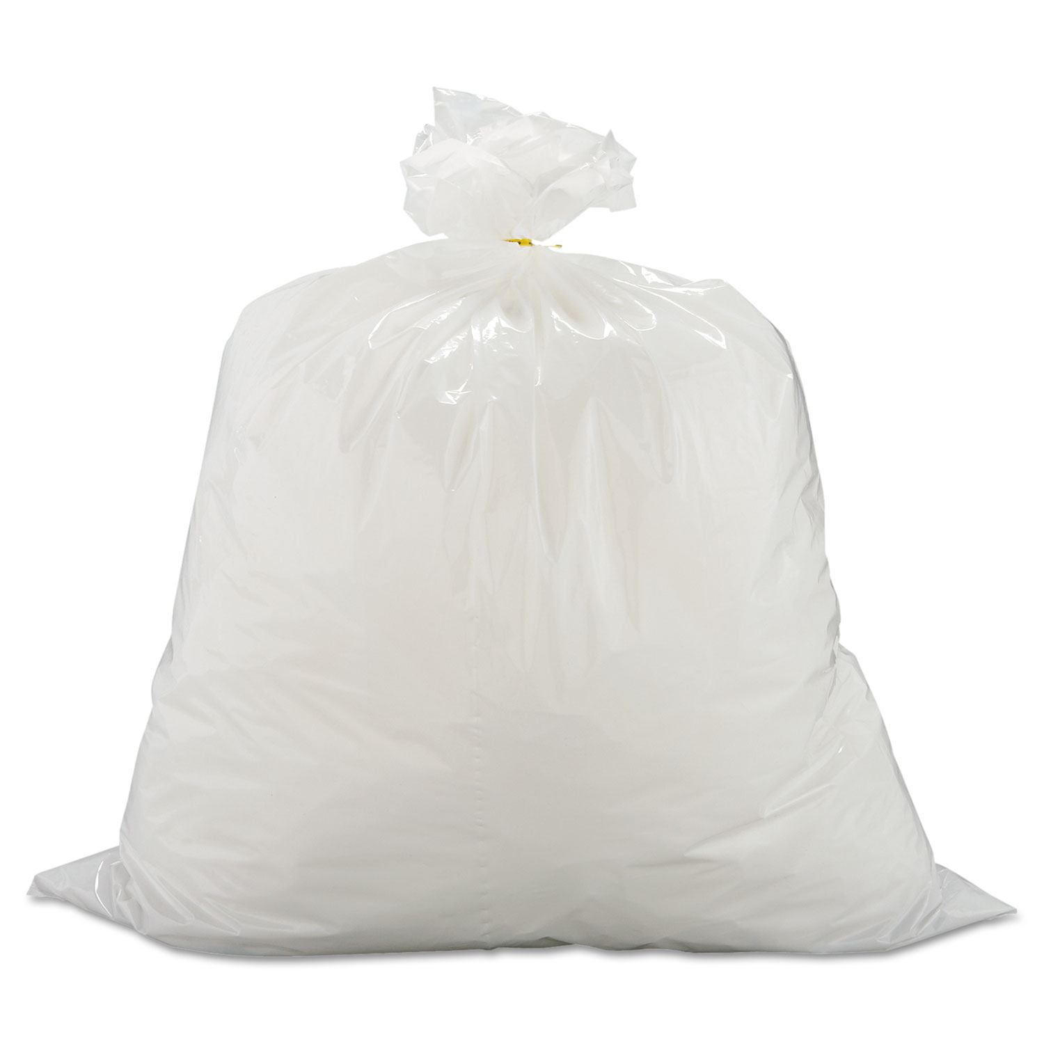 Industrial Strength Flex-O-Bags, 24 x 30, 13gal, 1.25mil, White, 150/Box