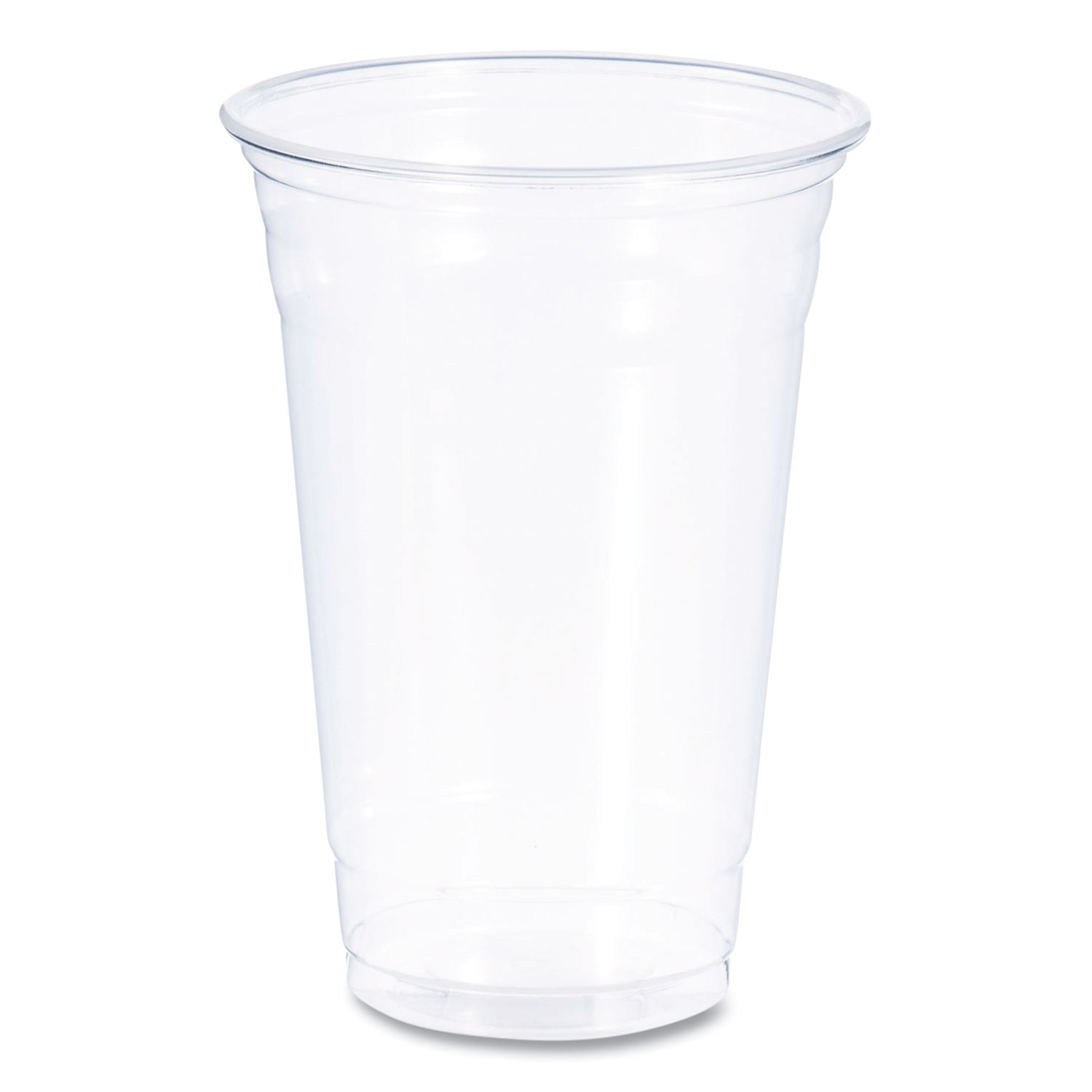 Polypropylene Cups, Cold Cups, 20 oz, Plastic, Clear, 50/Bag, 12 Bags/Carton
