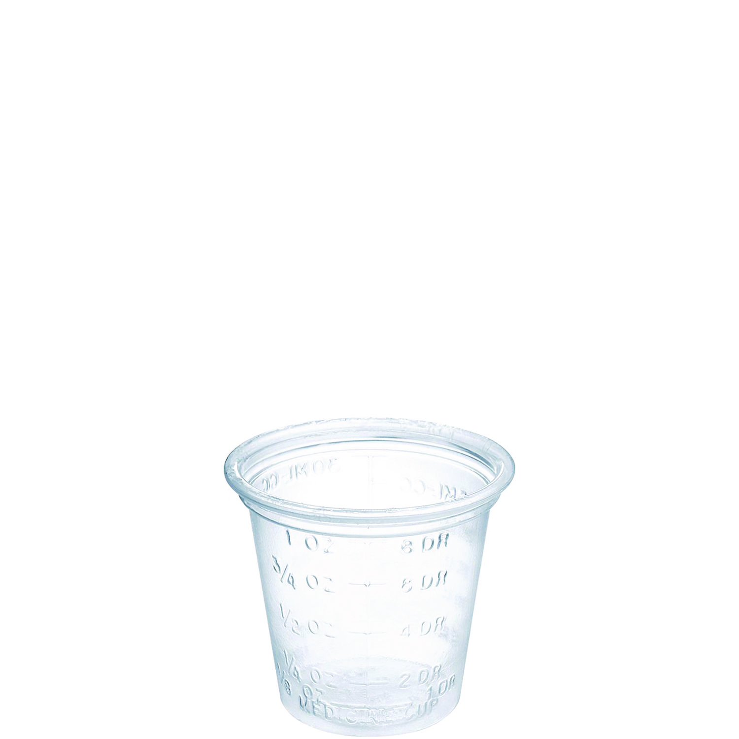 (1oz) - Plastic Disposable Graduated Medicine Cups (500 pack)