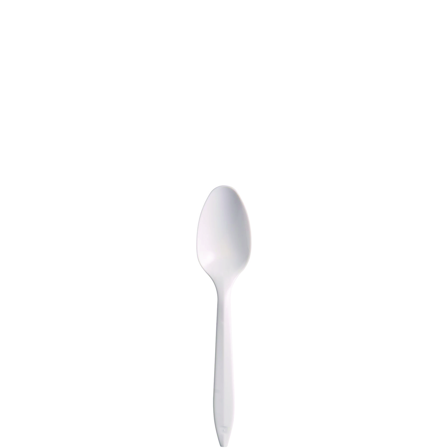 Style Setter Mediumweight Plastic Spoons, White, 1,000/Carton