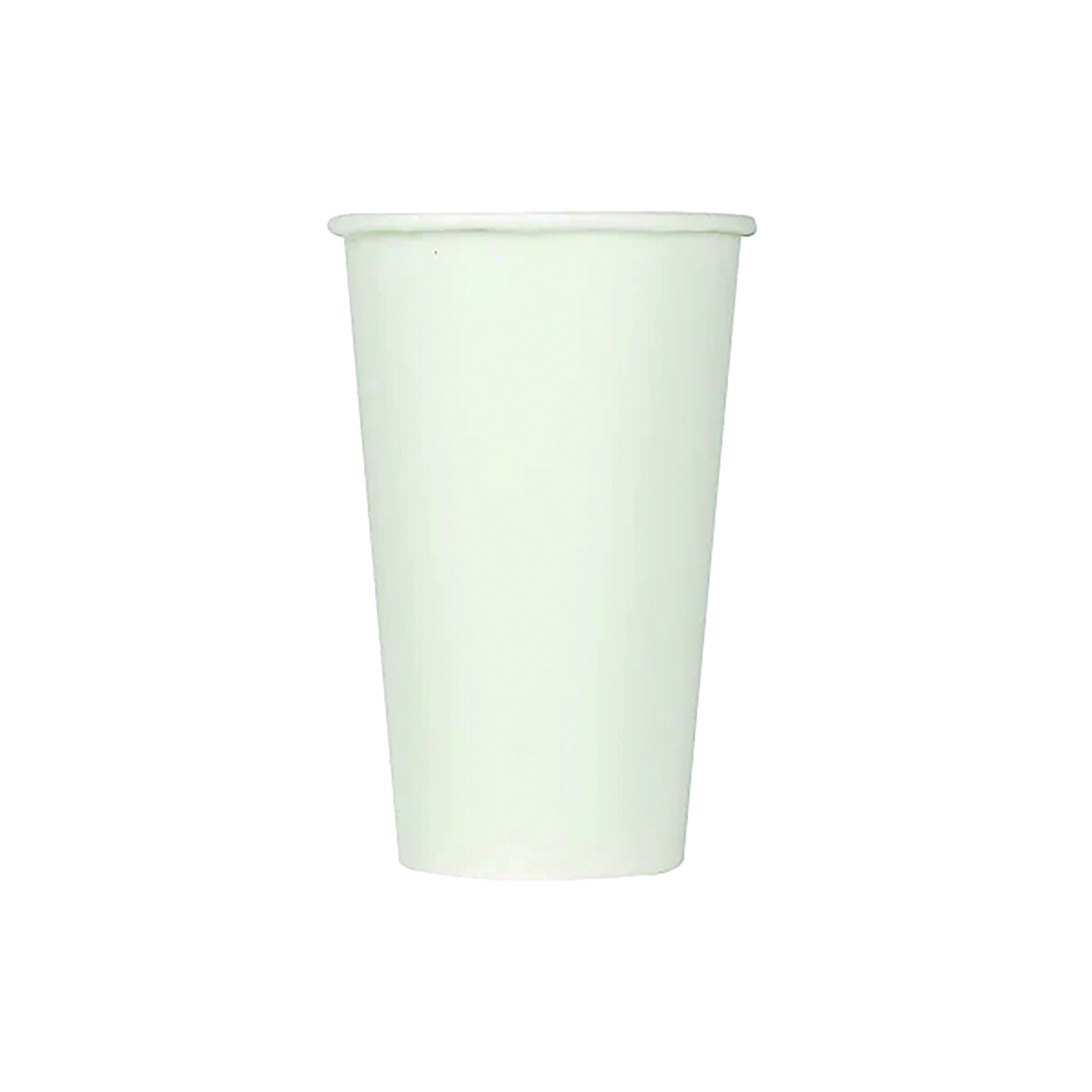 Double Poly Paper Cold Cups, 16 oz, White, 1,000/Carton