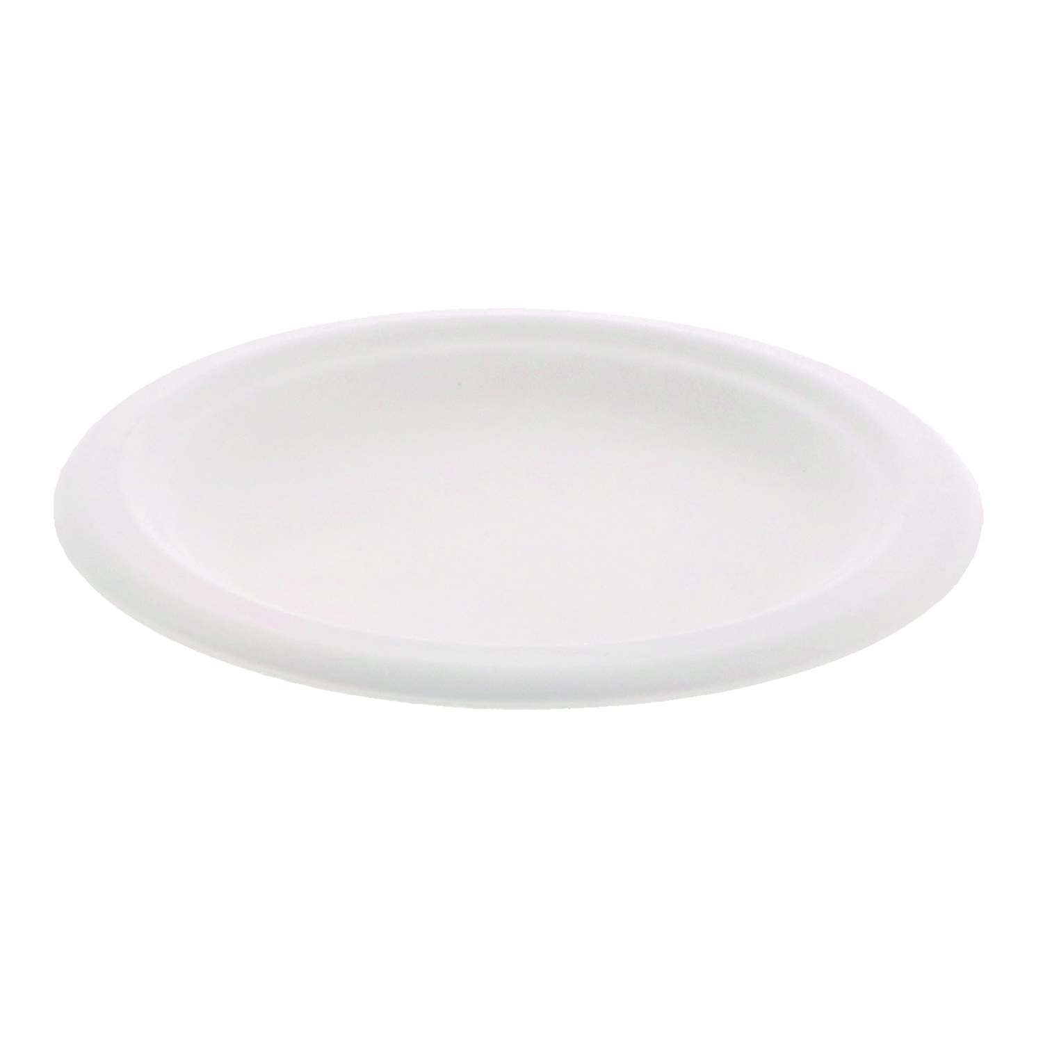 EarthChoice PFAS Free Compostable Dinnerware, Plate, Sugarcane, 6" dia, Natural, 1,000/Carton