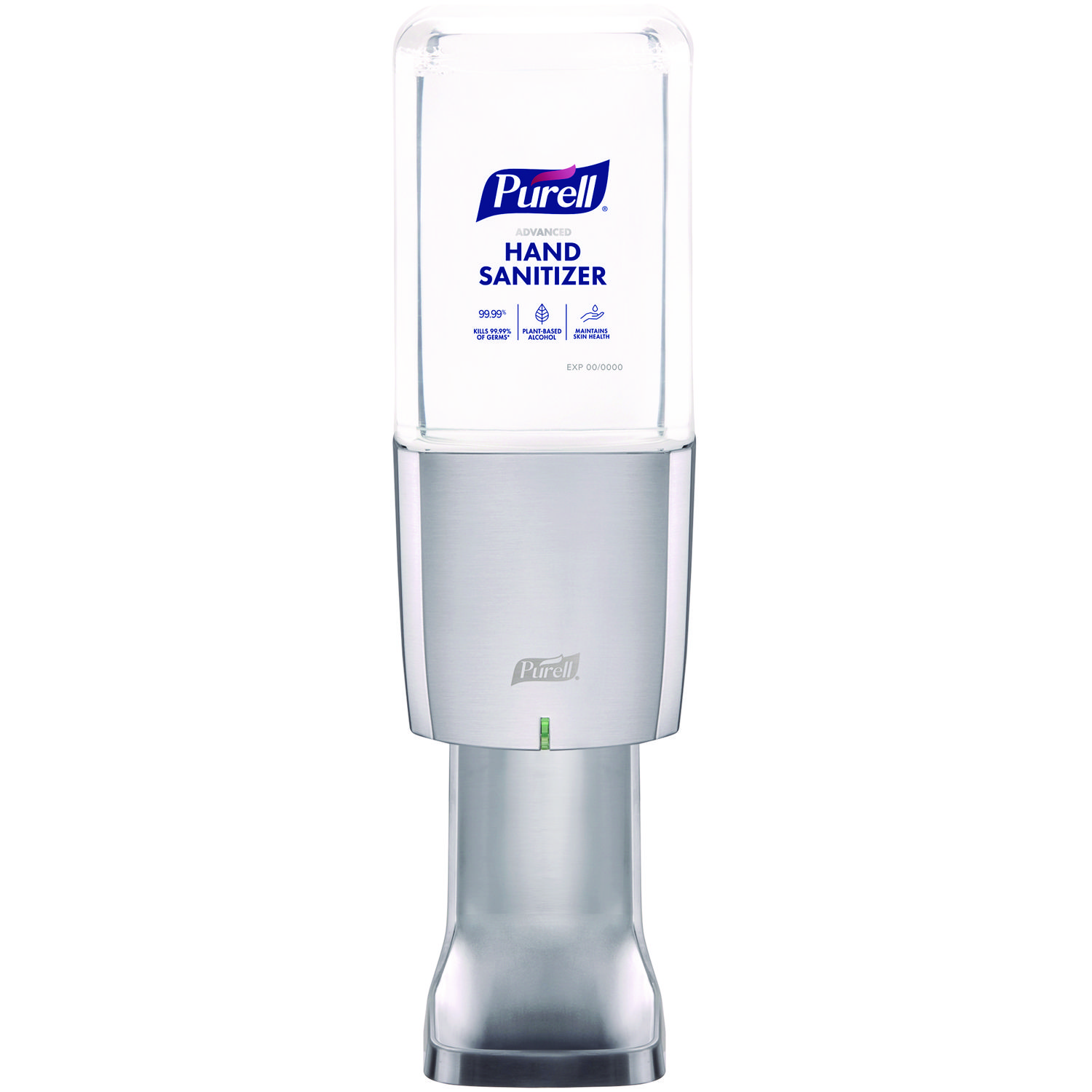 ES10 Automatic Hand Sanitizer Dispenser, 4.33 x 3.96 x 10.31, Plated Chrome