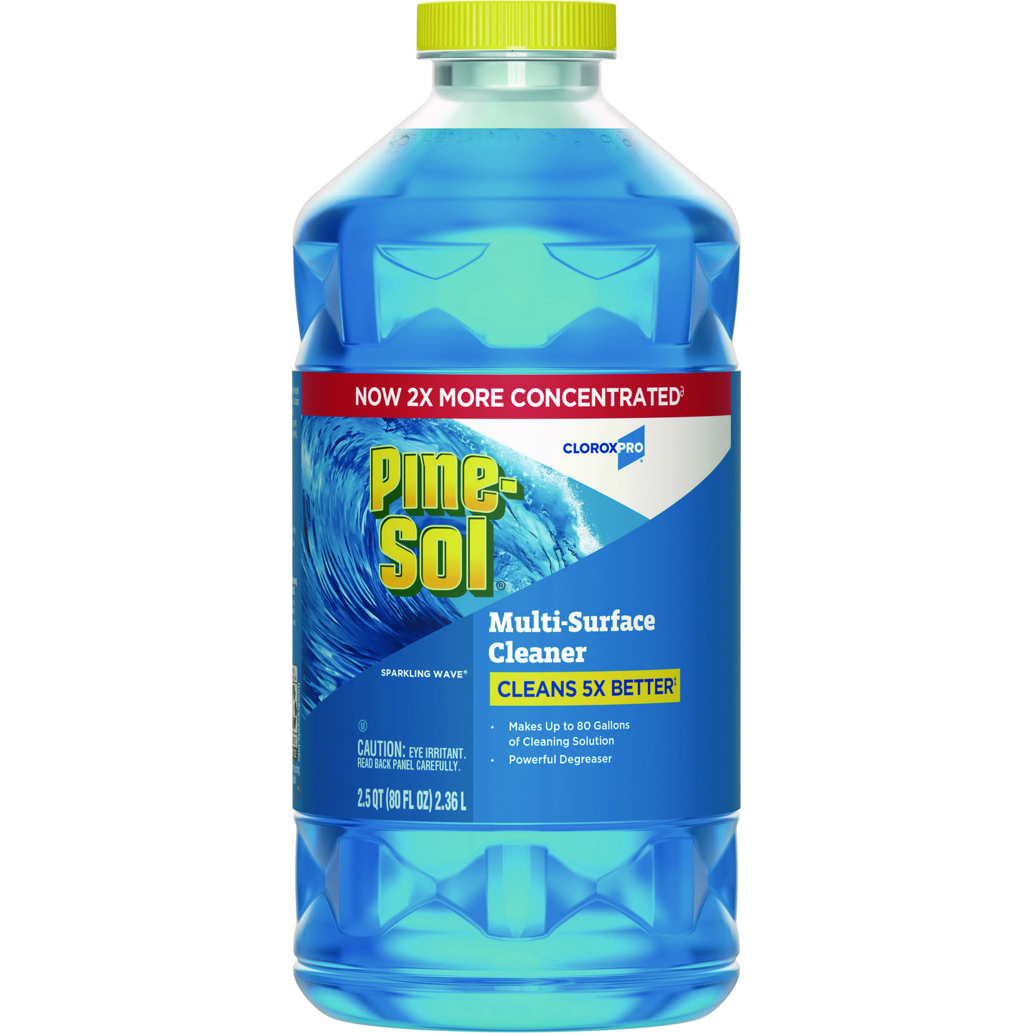 Pine-Sol® CloroxPro Multi-Surface Cleaner Concentrated, Sparkling Wave Scent, 80 oz Bottle